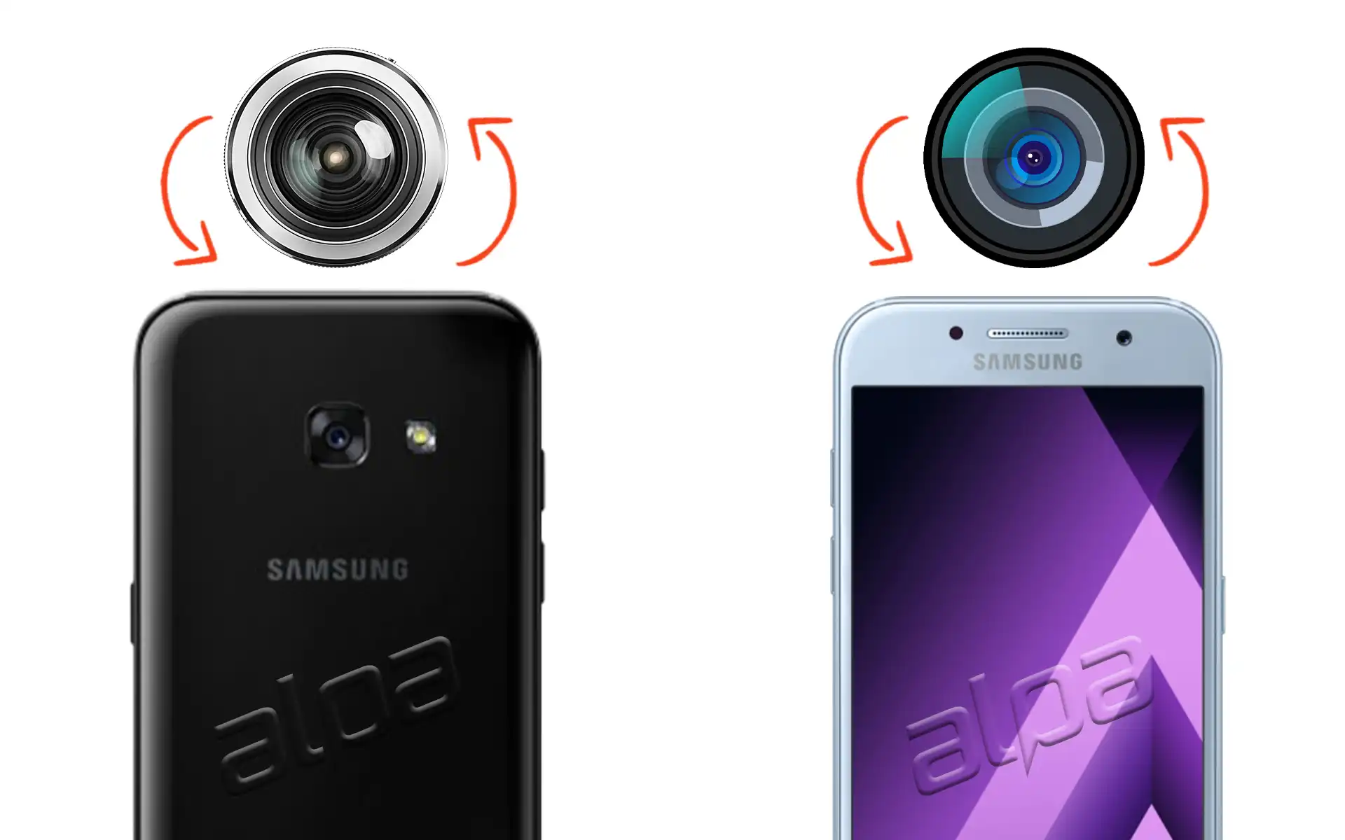 Samsung Galaxy A3 (2017)  Ön, Arka Kamera Değişimi Fiyatı