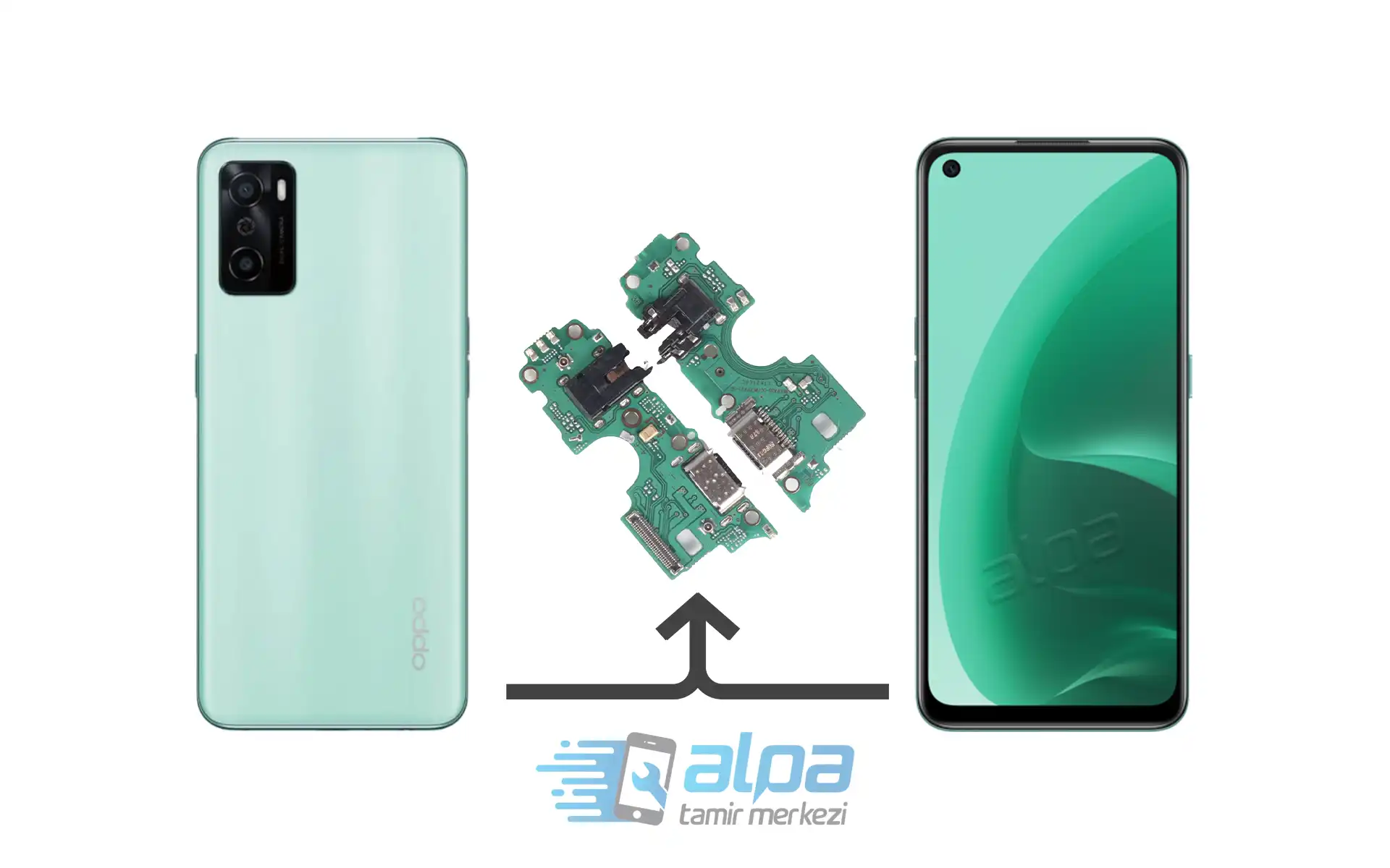 Oppo A55s 5G Şarj Soketi Değişimi Fiyatı