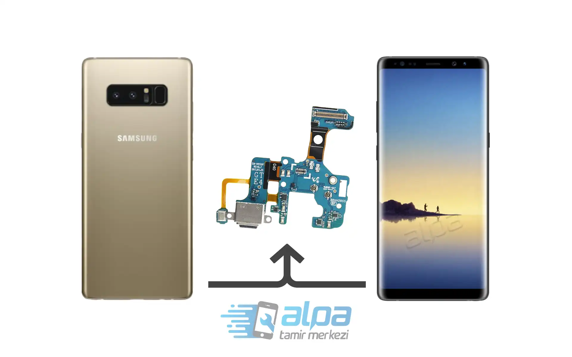 Samsung Galaxy Note 8 Şarj Soketi Değişimi Fiyatı