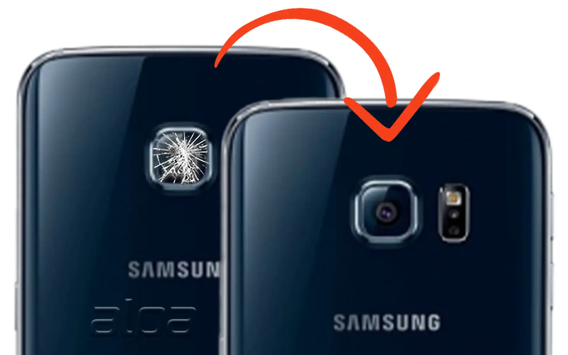Samsung Galaxy S6 Edge Kamera Camı Değişimi Fiyatı