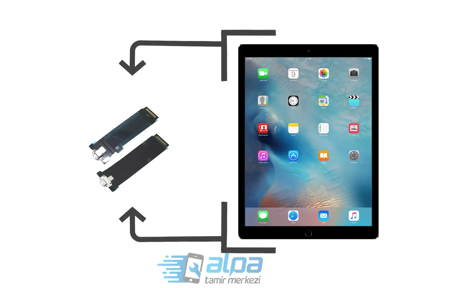 iPad Pro 12.9 Şarj Soketi Değişimi Fiyatı