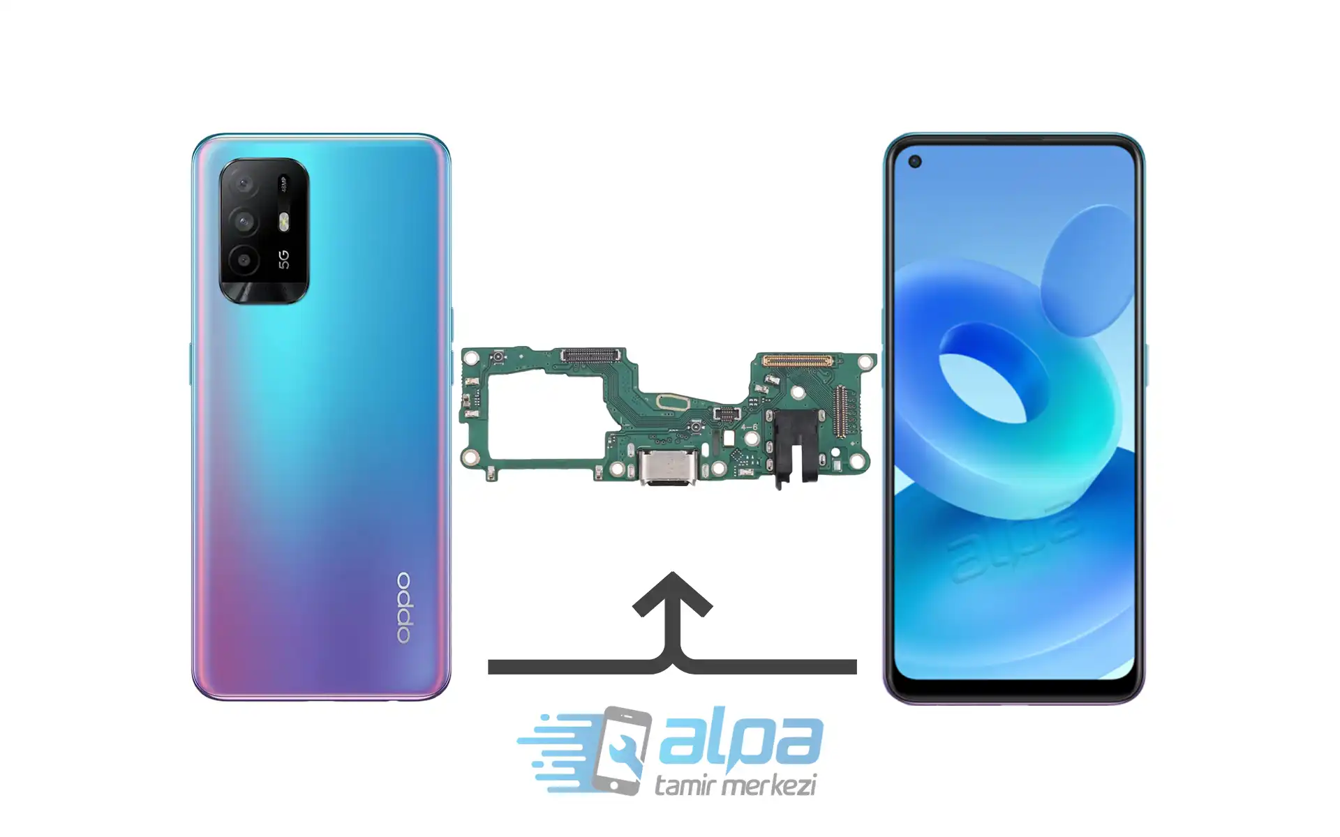 Oppo A95 5G Şarj Soketi Değişimi Fiyatı