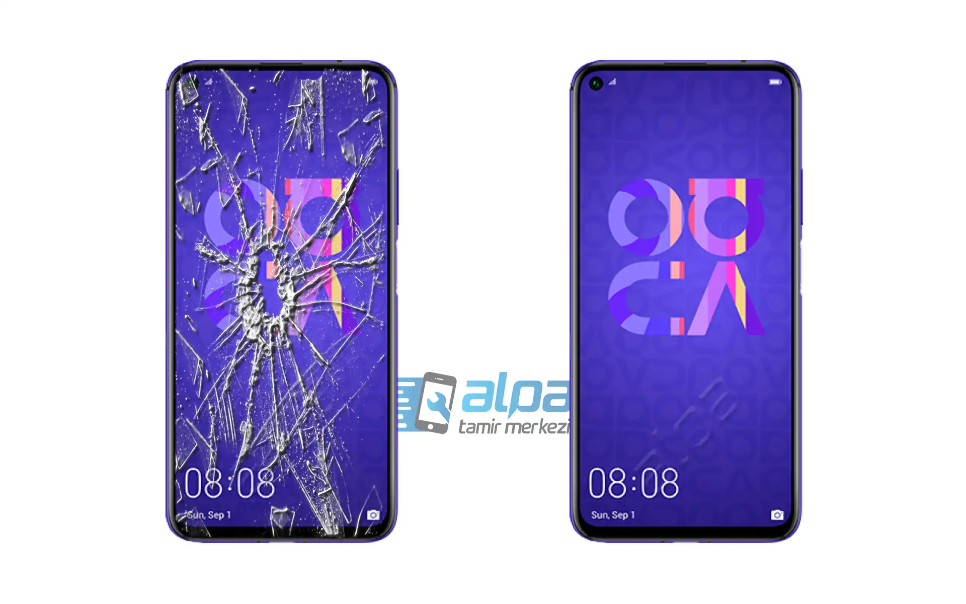 Huawei Nova 5T Ön Cam Değişimi Fiyatı