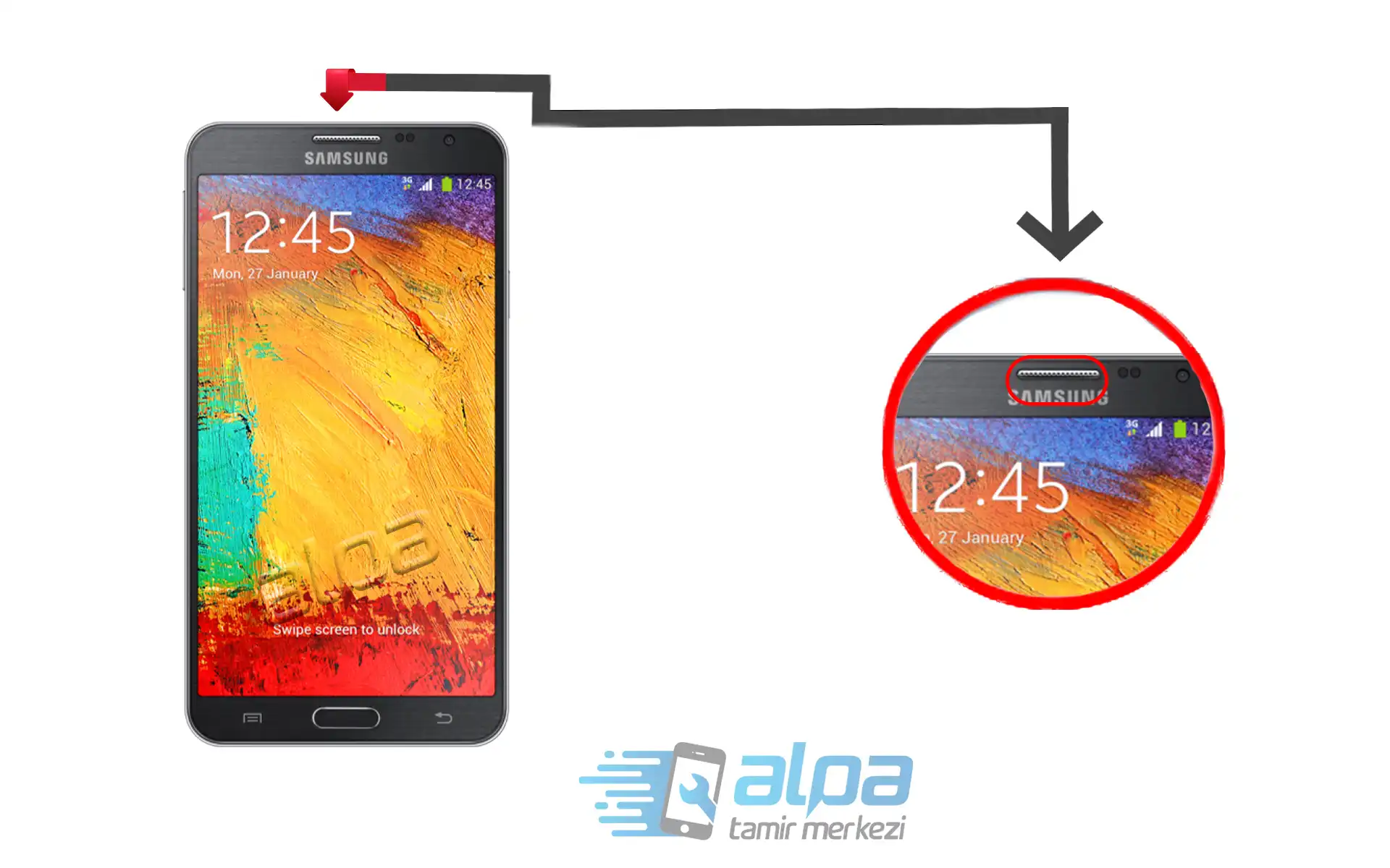 Samsung Galaxy Note 3 Neo Ahize Değişimi Fiyatı