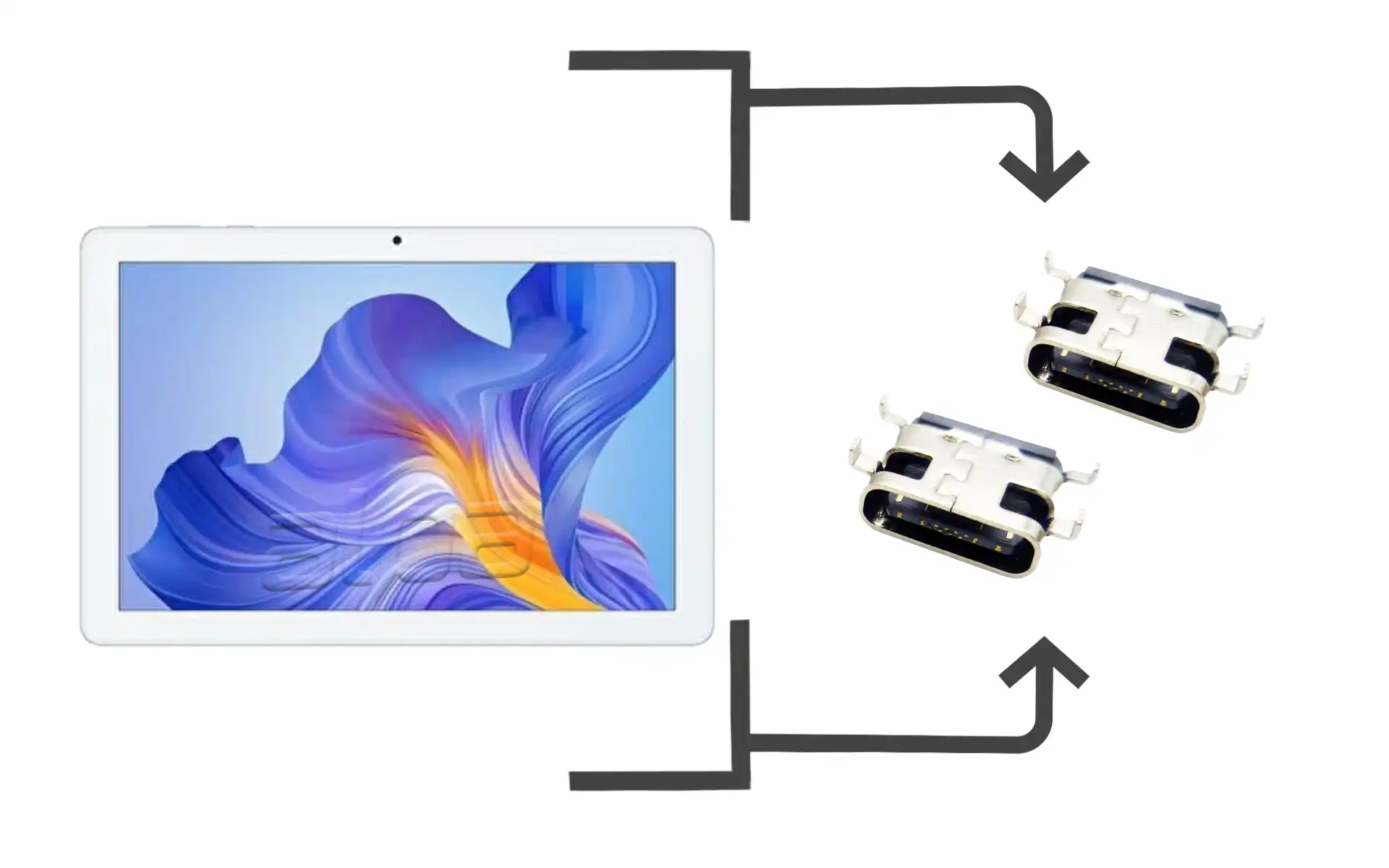 Honor Pad X8 Lite Şarj Soketi Değişimi Fiyatı
