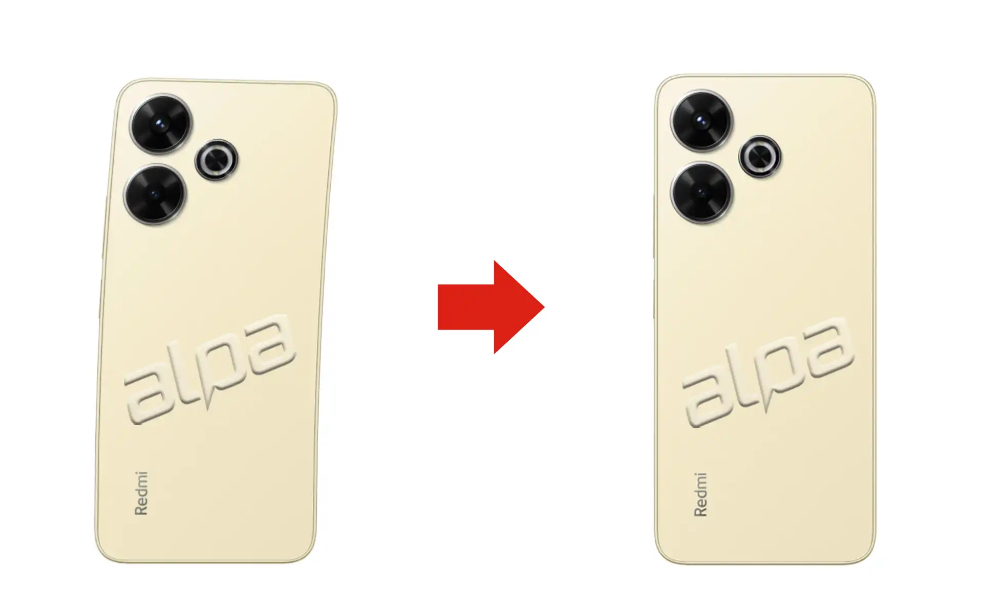 Redmi 13 Kasa Değişimi