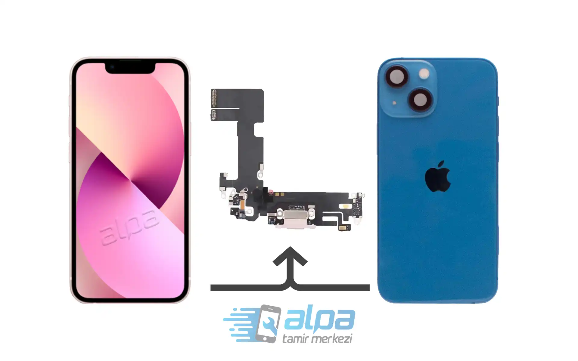 iPhone 13 mini Şarj Soketi Değişimi Fiyatı 1.799 TL