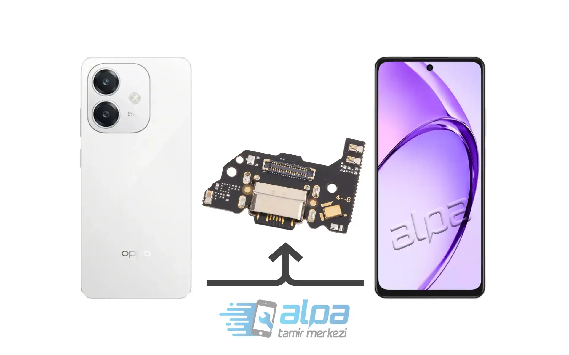 Oppo A3 Şarj Soketi Değişimi Fiyatı