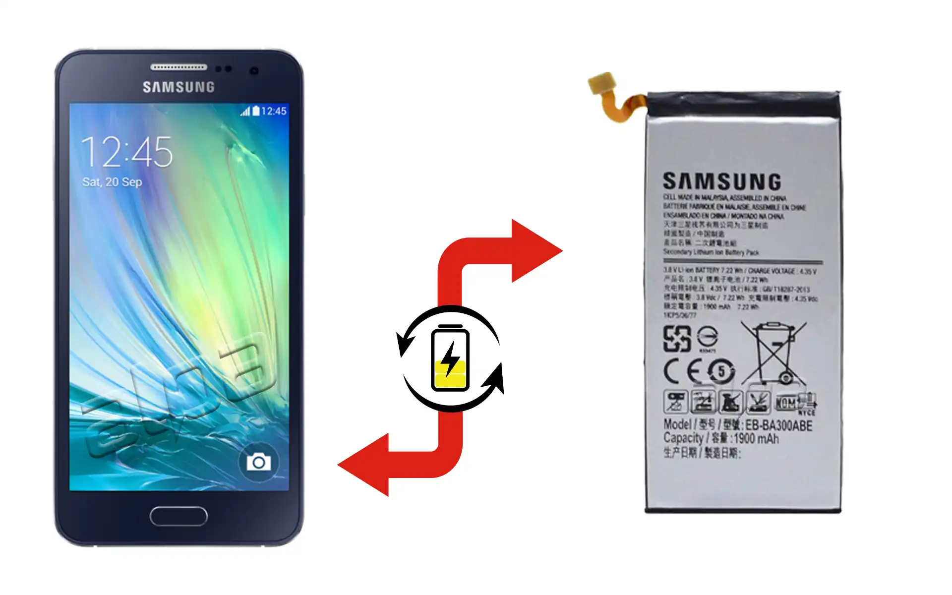 Samsung Galaxy A3 Batarya Değişimi Fiyatı