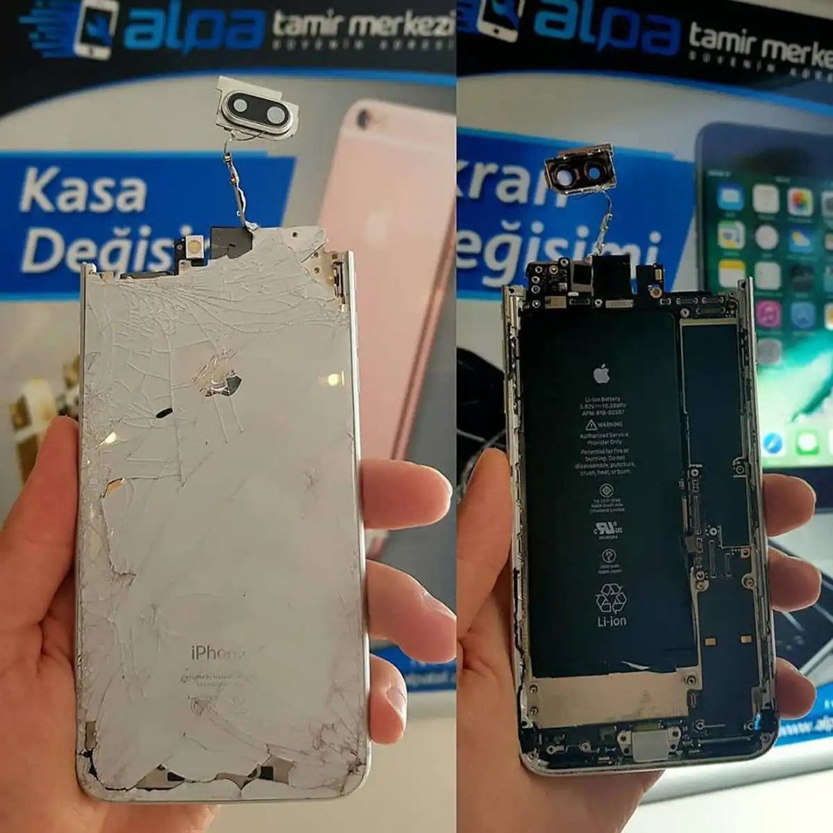 iPhone 8 Plus Ekran ve Kasa Değişimi