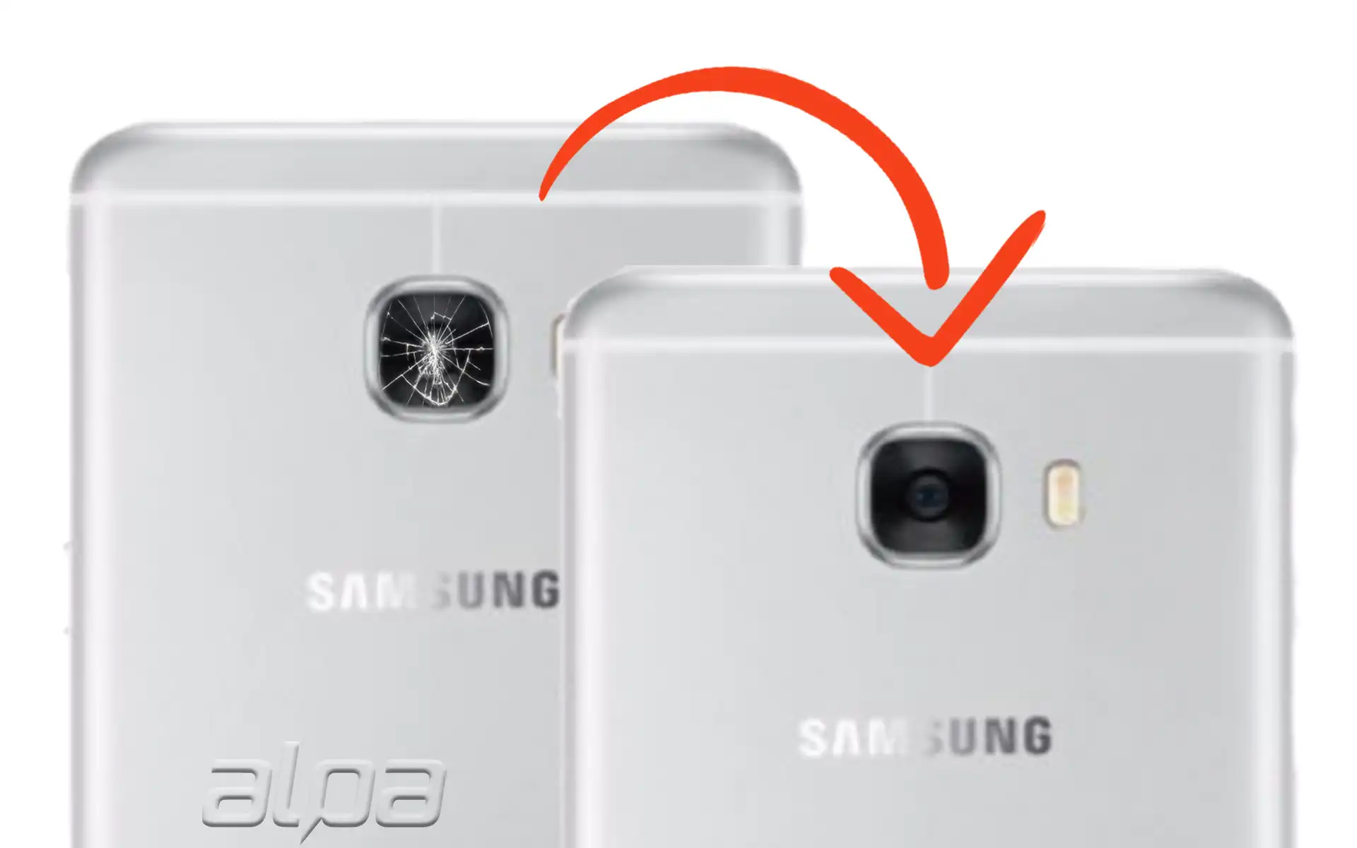 Samsung Galaxy C7 Kamera Camı Değişimi Fiyatı