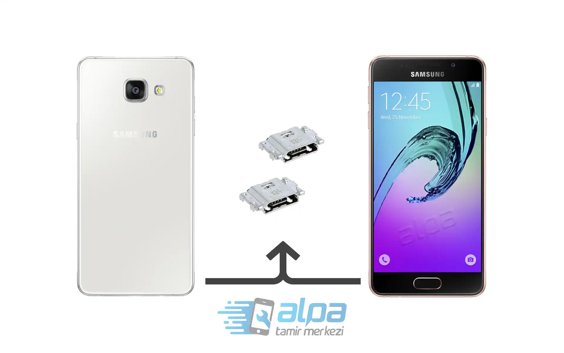 Samsung Galaxy A3 (2016) Şarj Soketi Değişimi Fiyatı