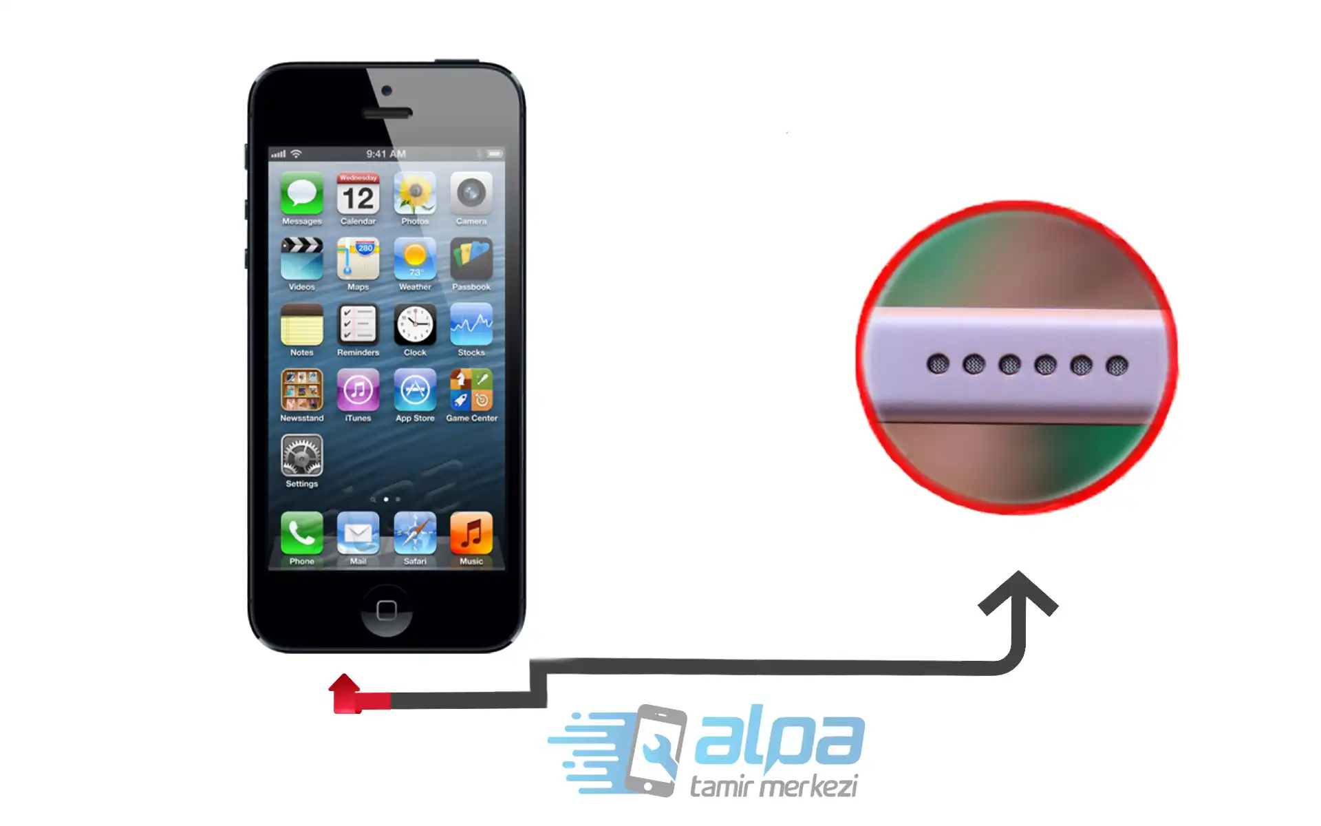 iPhone 5 Hoparlör Değişimi Fiyatı