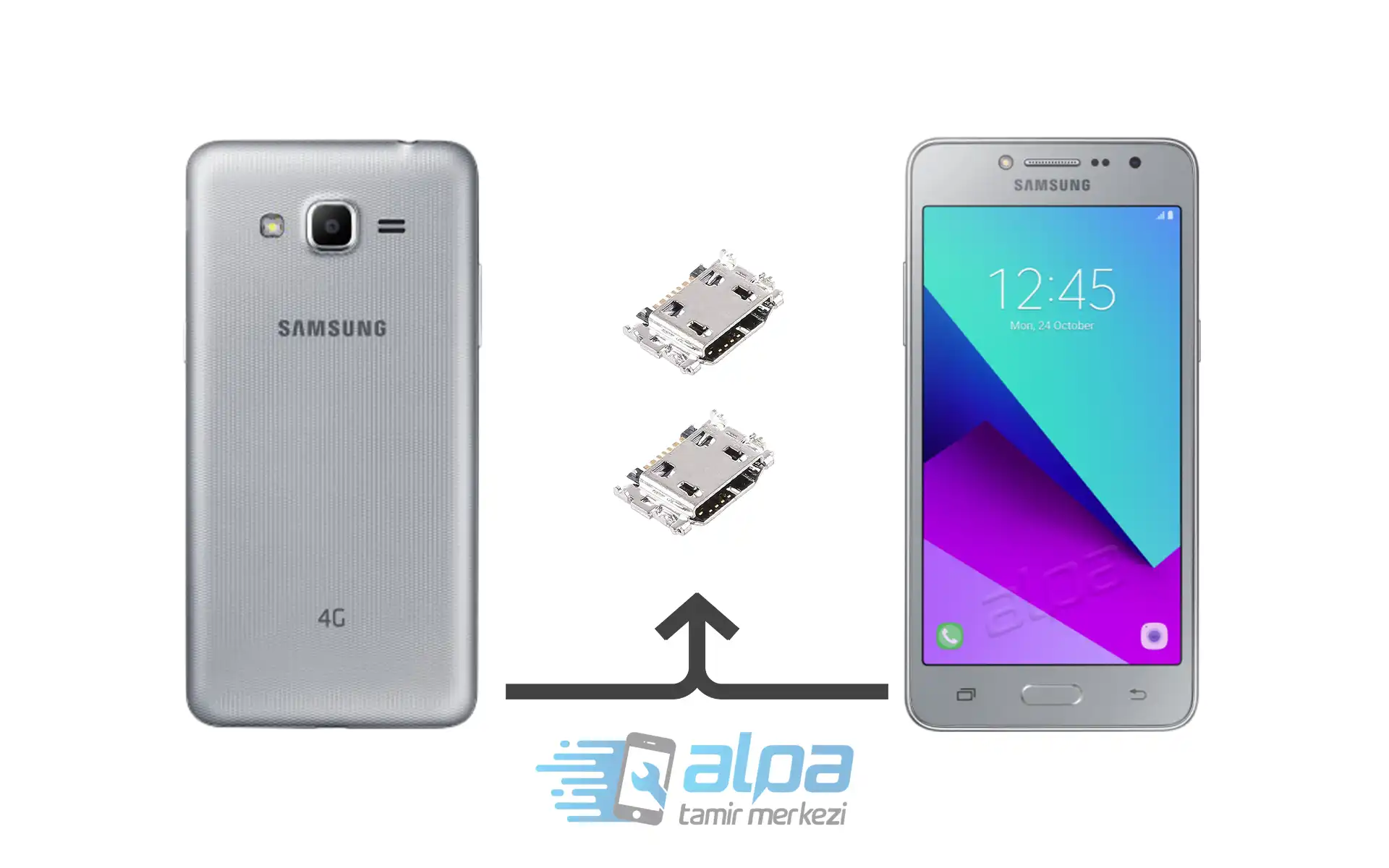Samsung Galaxy J2 Prime Şarj Soketi Değişimi Fiyatı