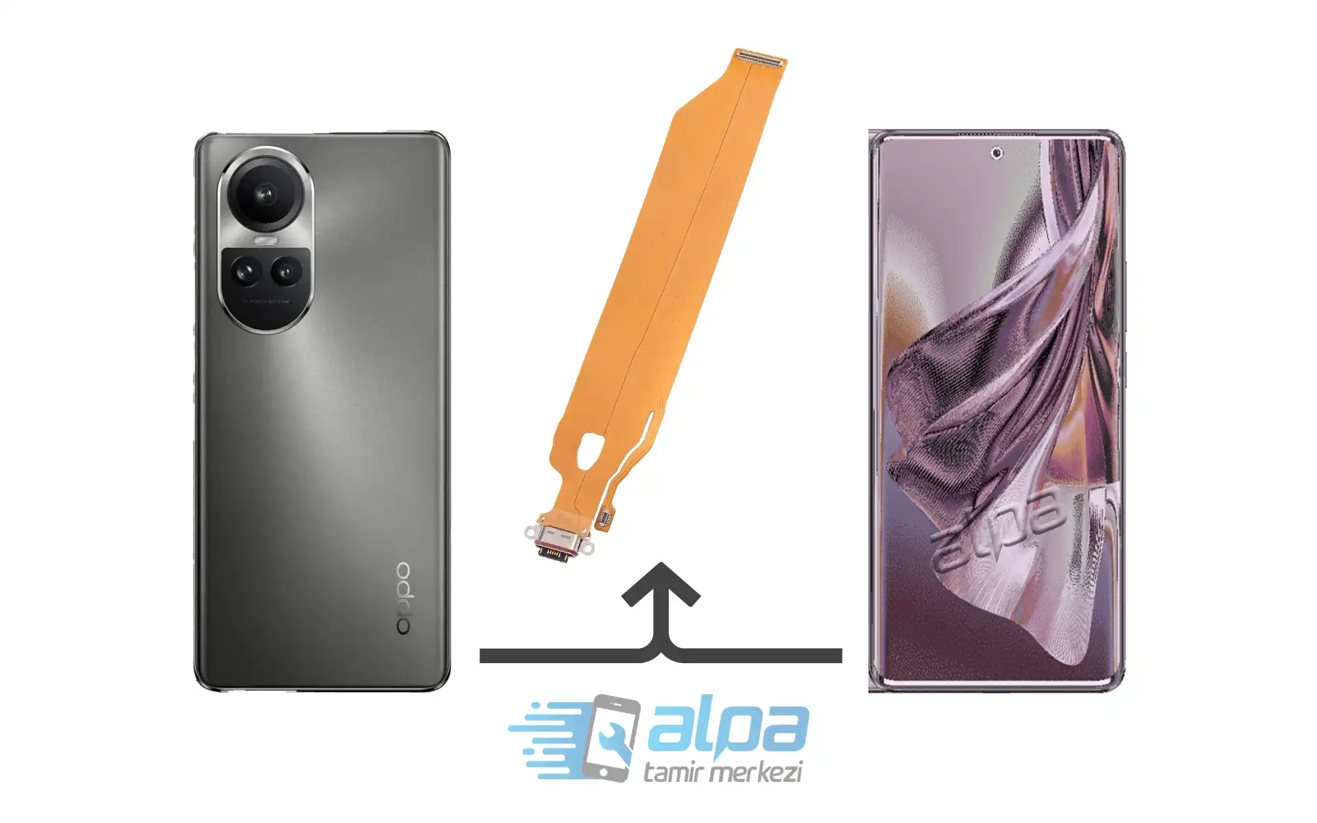 Oppo Reno 10 Pro Şarj Soketi Değişimi Fiyatı