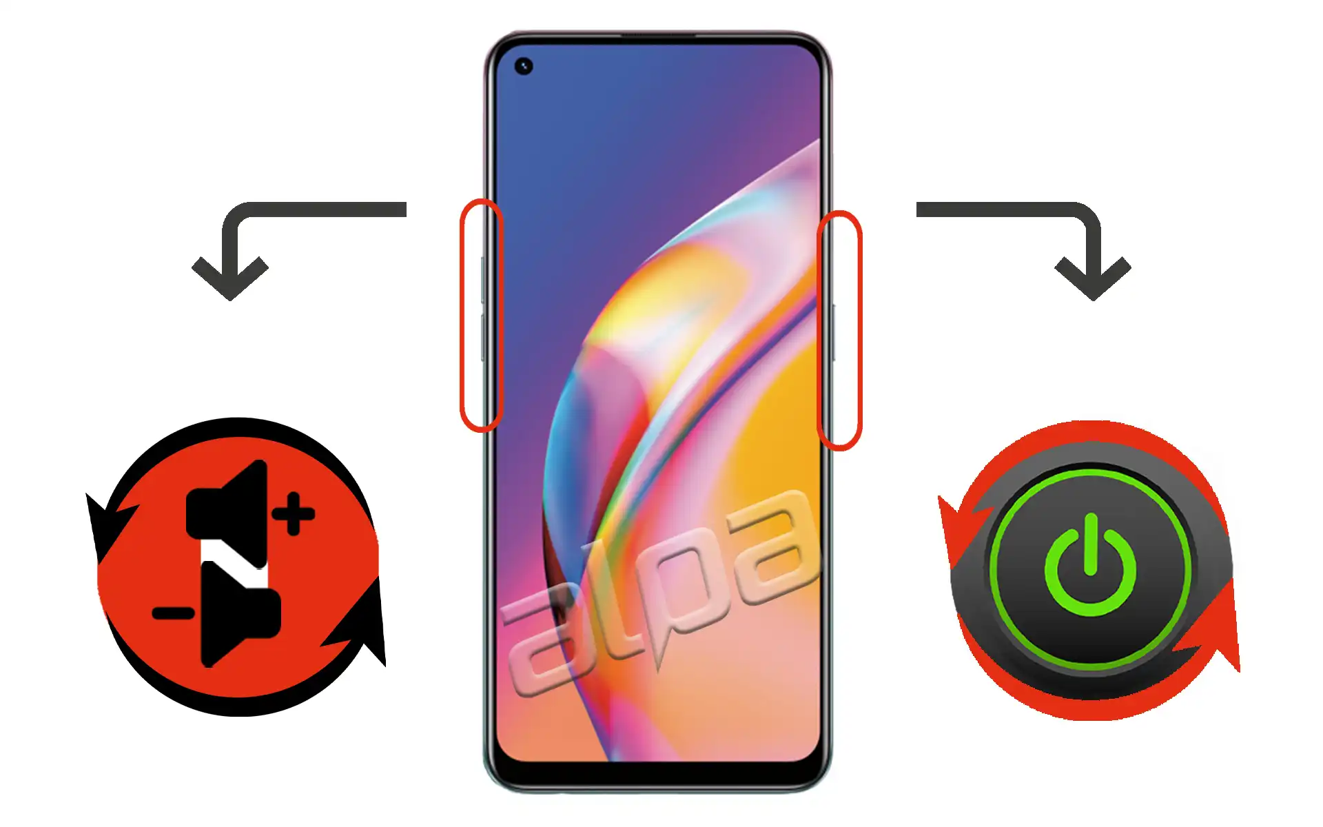 Oppo Reno 5 Lite Açma-Kapama, Ses Tuşu Tamiri Fiyatı