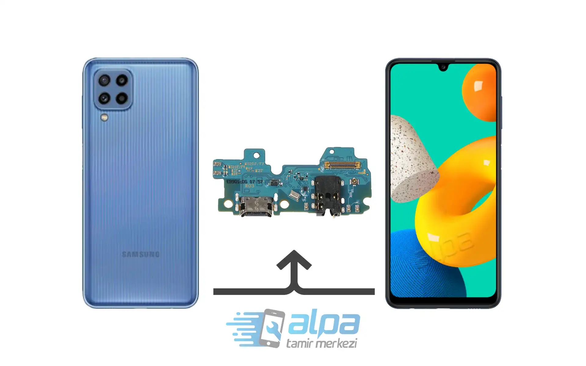 Samsung Galaxy M32 Şarj Soketi Değişimi Fiyatı