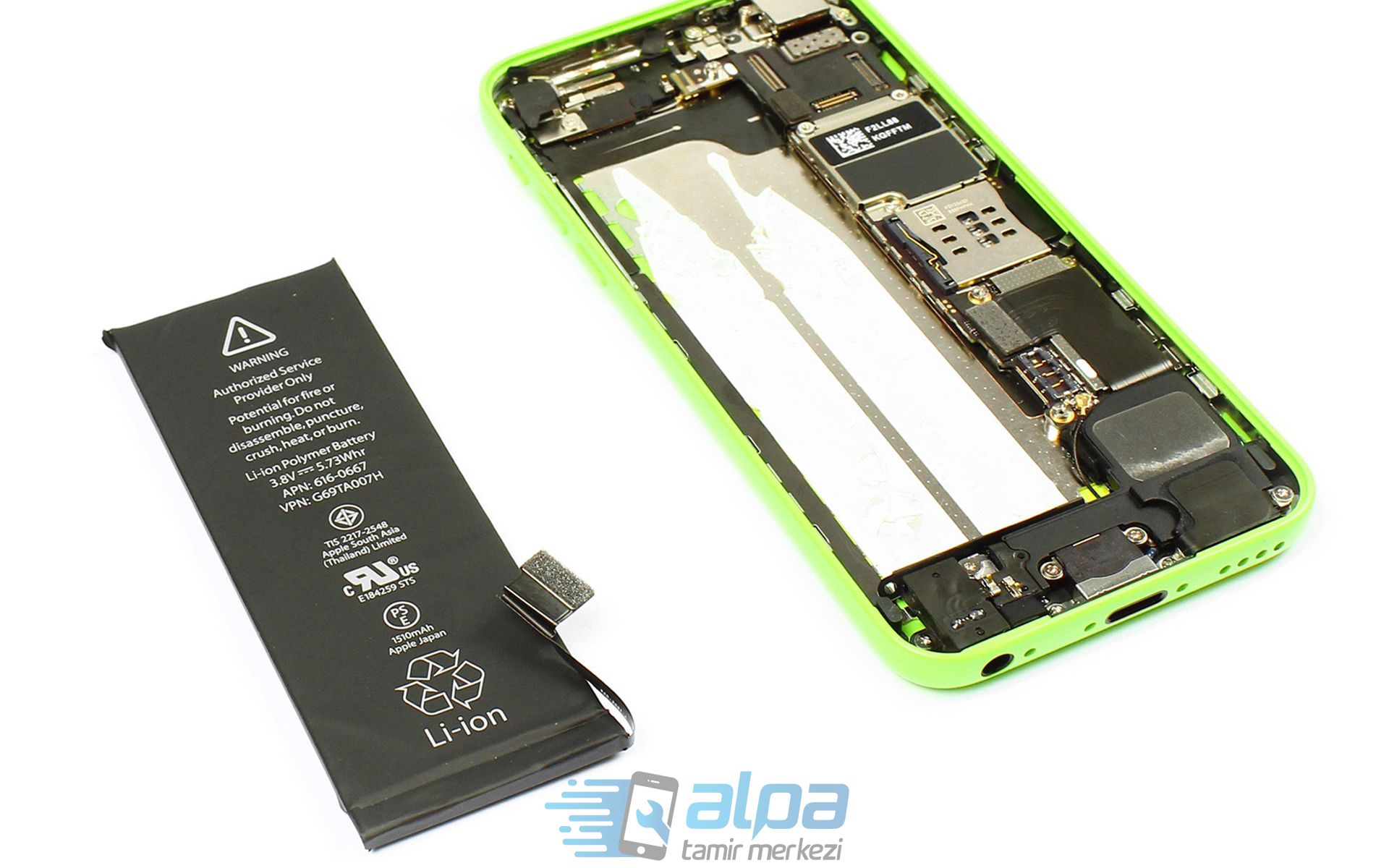 iPhone 5c Batarya Değişimi Fiyatı 499 TL