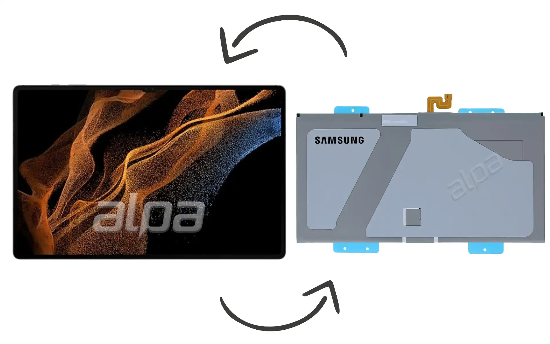 Samsung Galaxy Tab S8 Ultra SM-X900 Batarya Değişimi Fiyatı