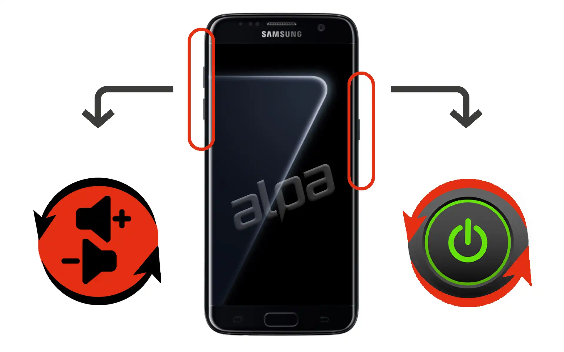 Samsung Galaxy S7 Edge Açma-Kapama, Ses Tuşu Tamiri Fiyatı