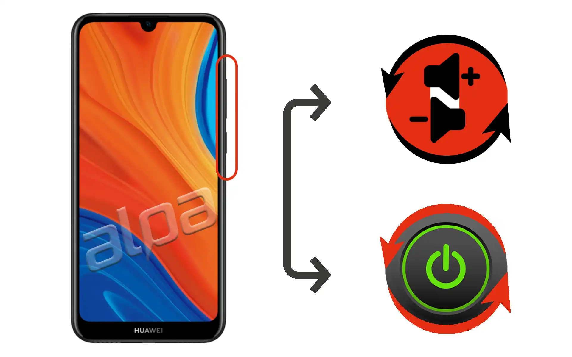 Huawei Y6S Açma-Kapama, Ses Tuşu Tamiri Fiyatı