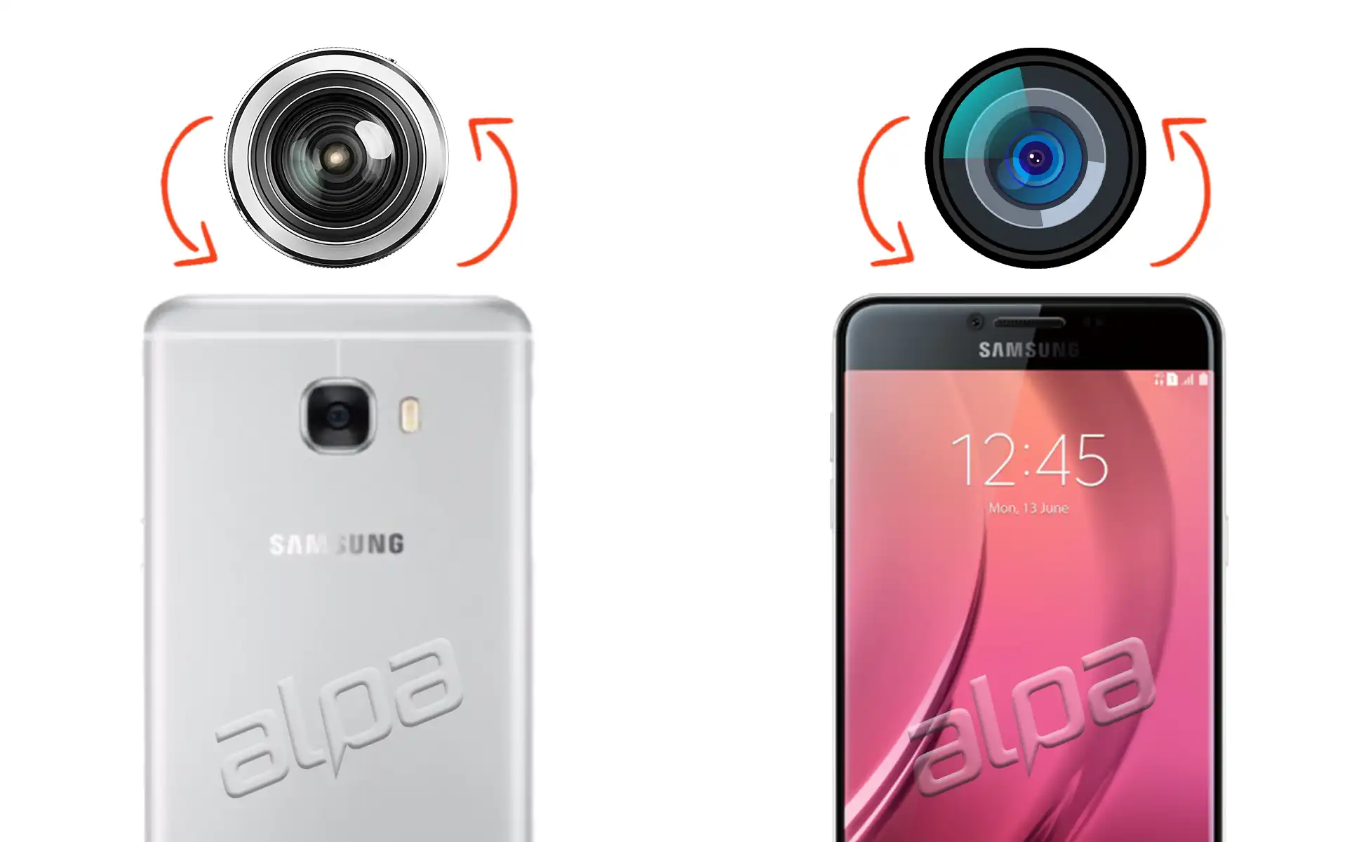 Samsung Galaxy C7 Ön, Arka Kamera Değişimi Fiyatı