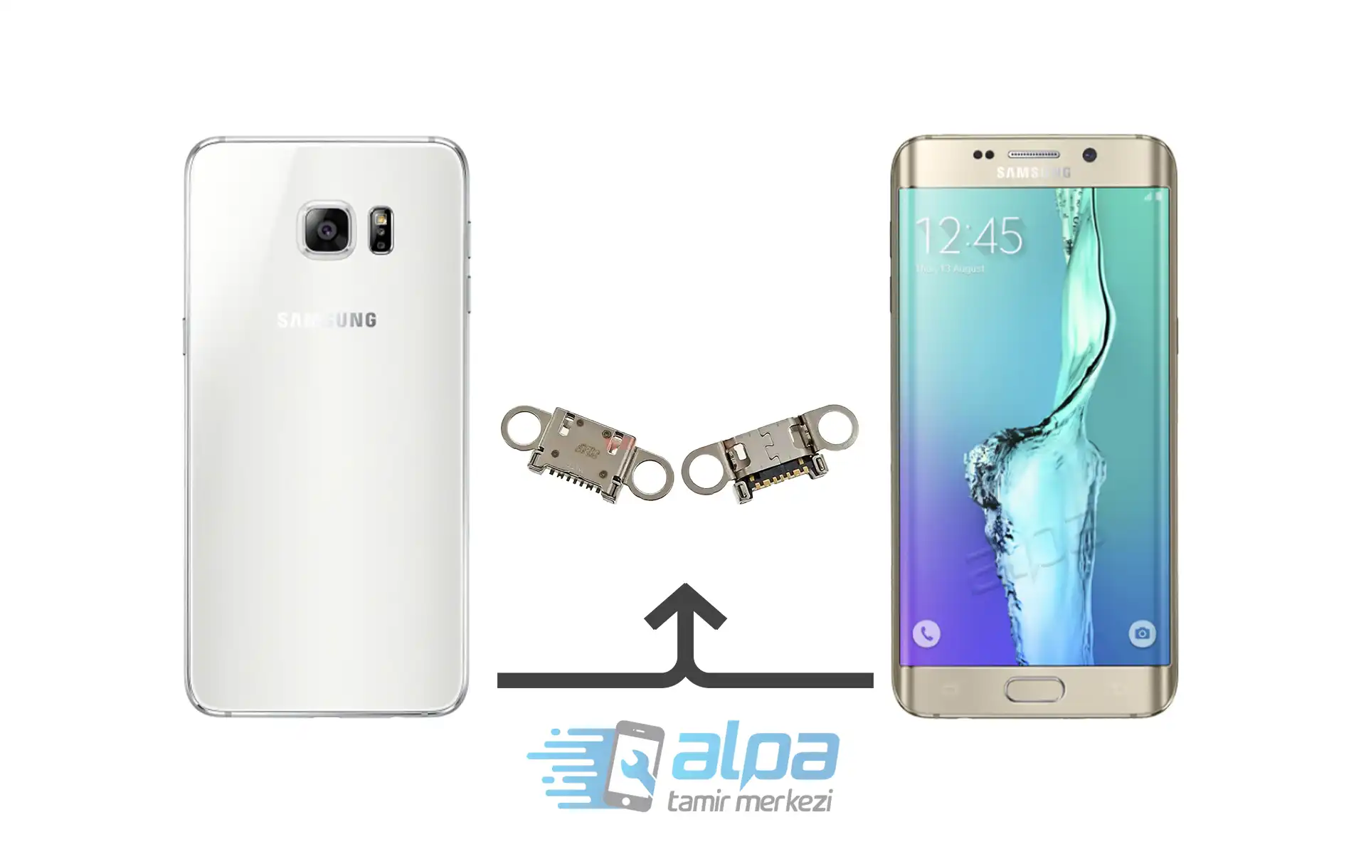 Samsung Galaxy S6 Edge Plus Şarj Soketi Değşimi Fiyatı