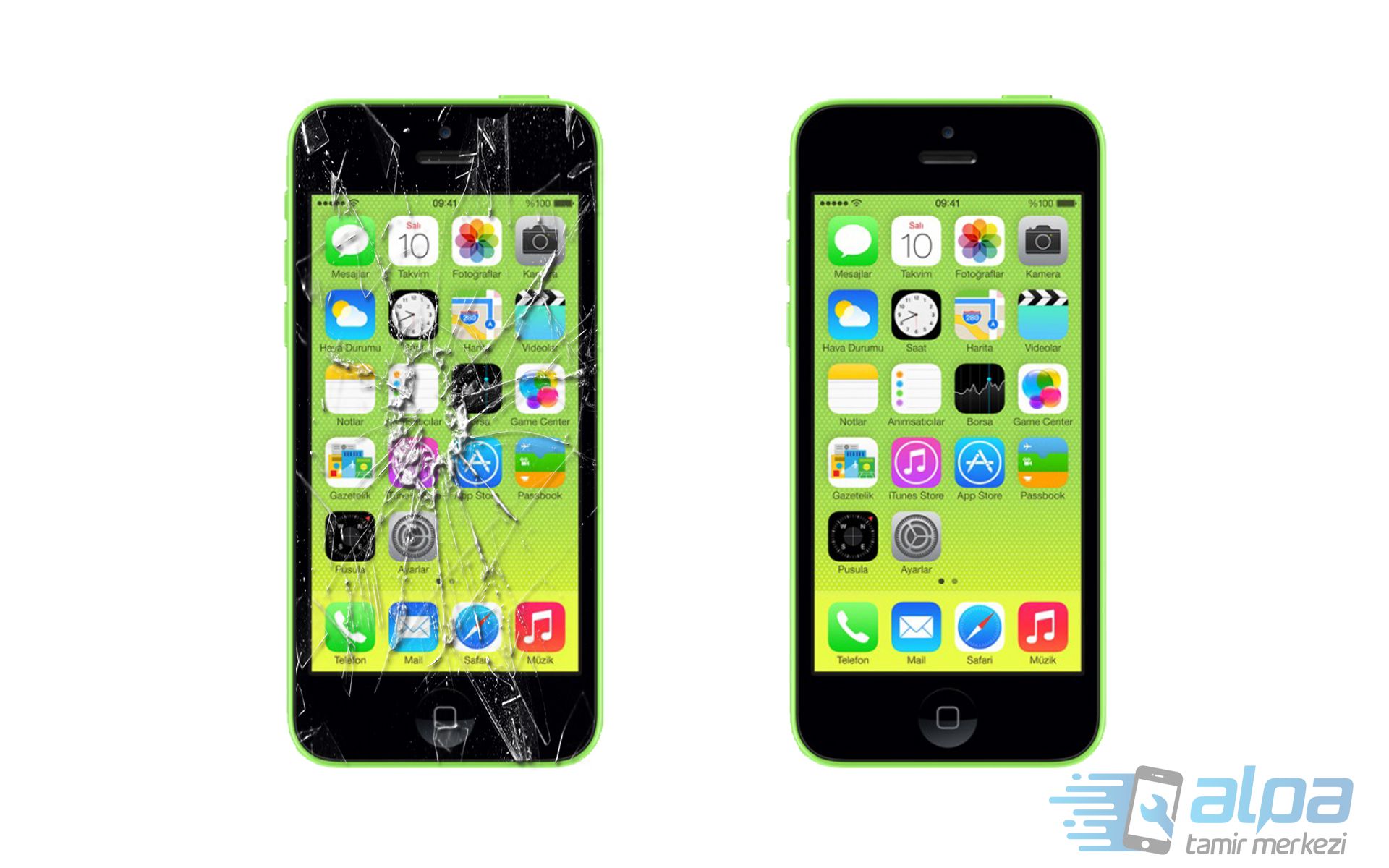 iPhone 5c Ön Cam Değişimi