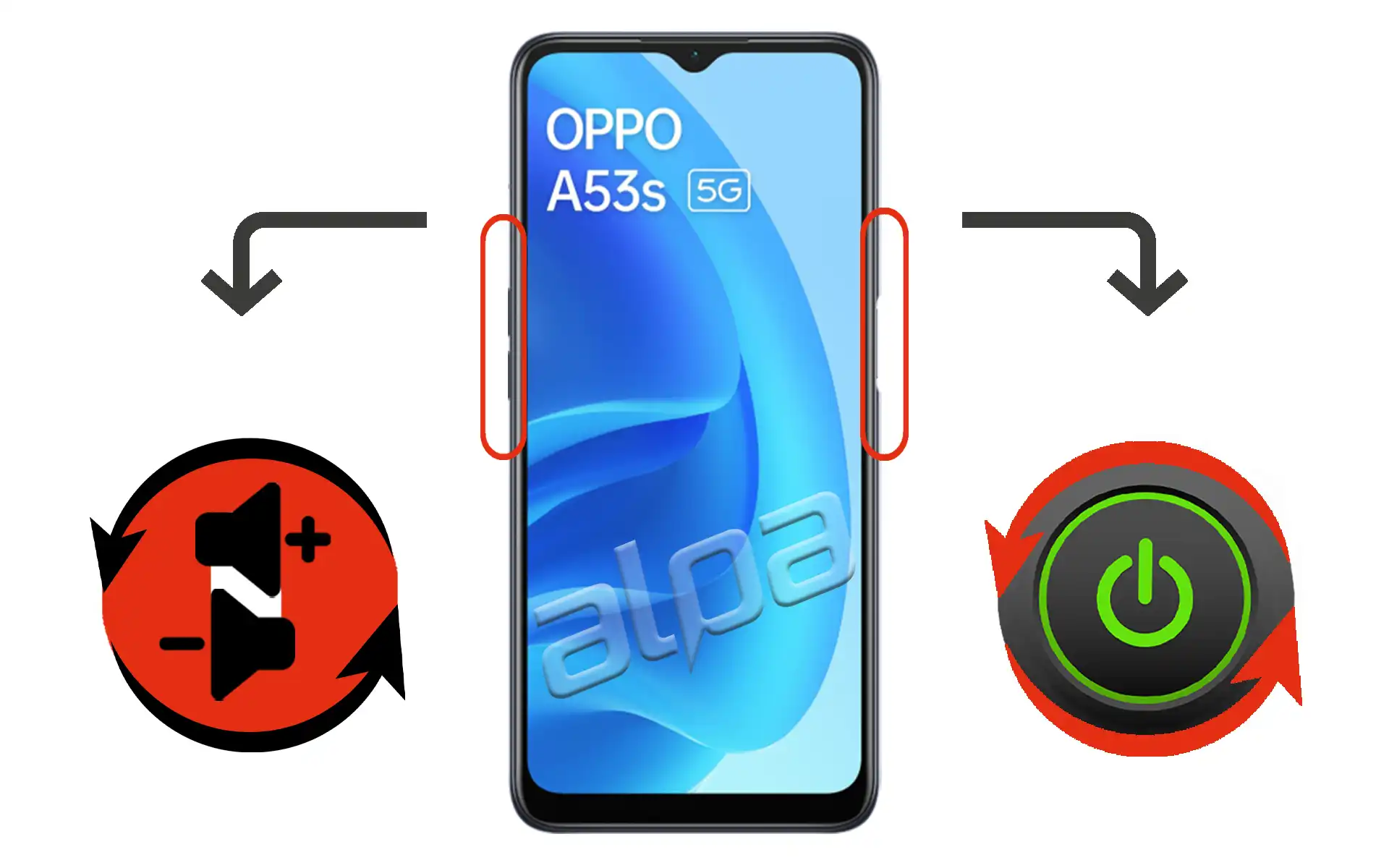 Oppo A53s 5G Açma-Kapama, Ses Tuşu Tamiri Fiyatı