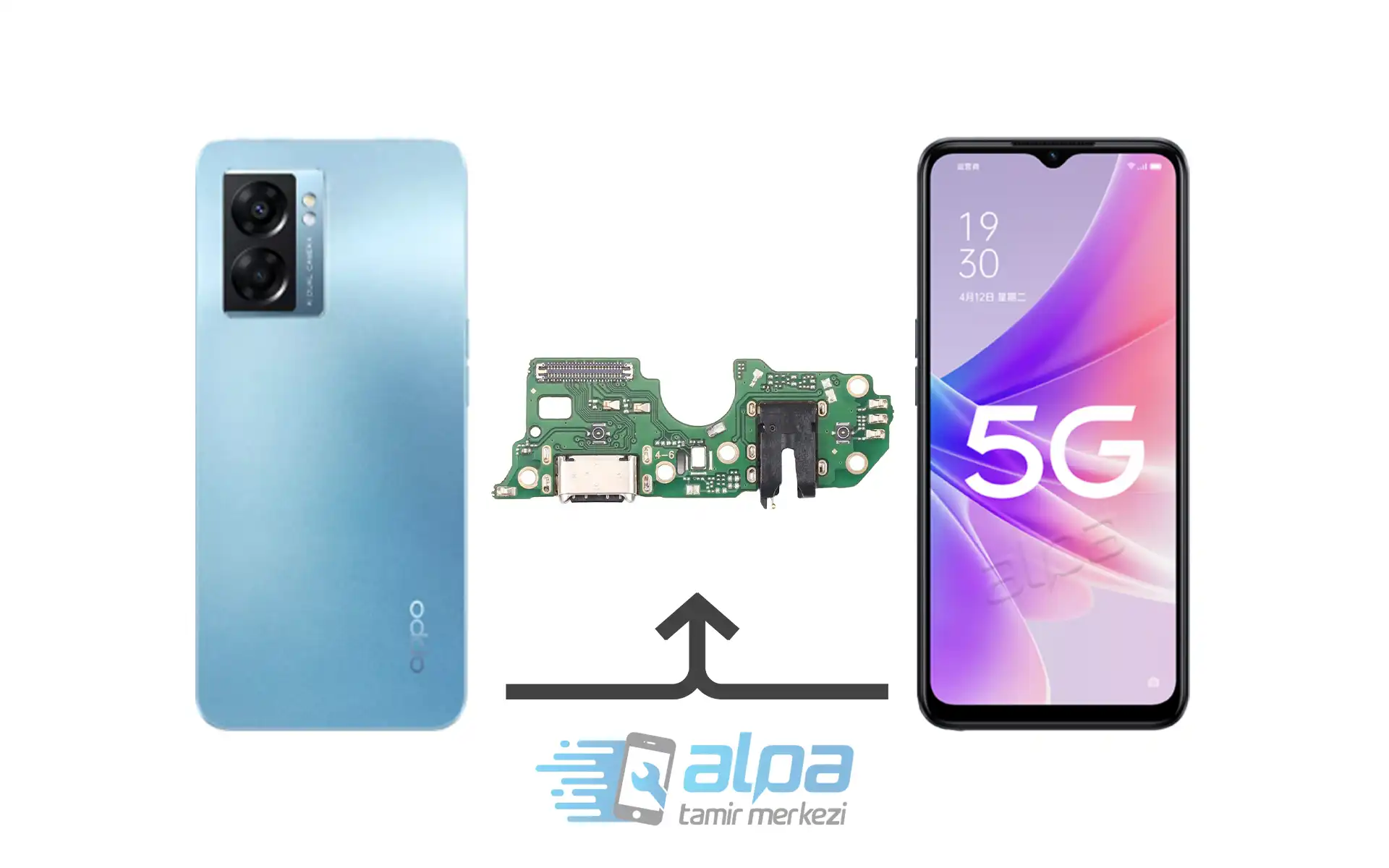 Oppo A57 5G Şarj Soketi Değişimi Fiyatı