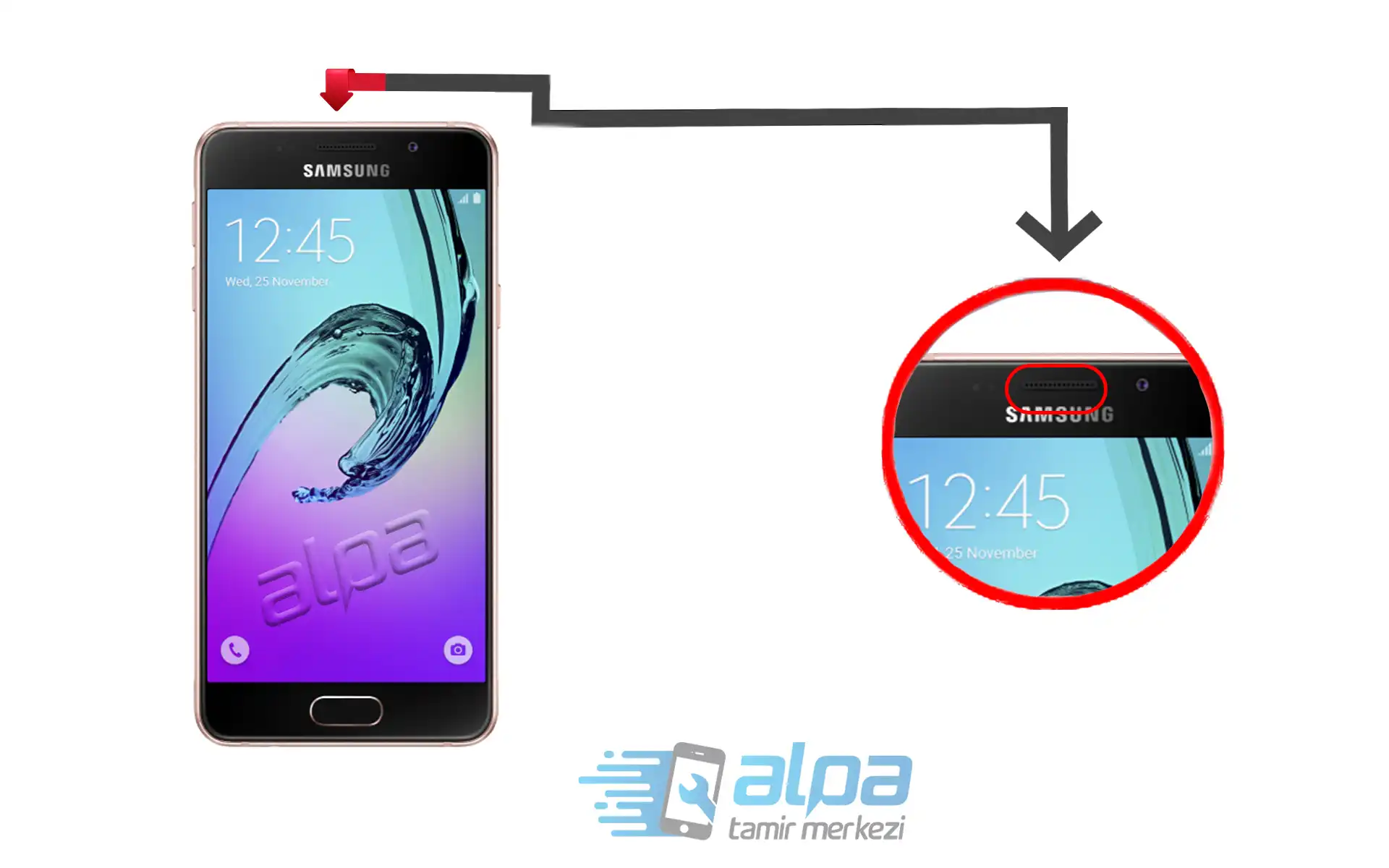 Samsung Galaxy A3 (2016) Ahize Değişimi Fiyatı