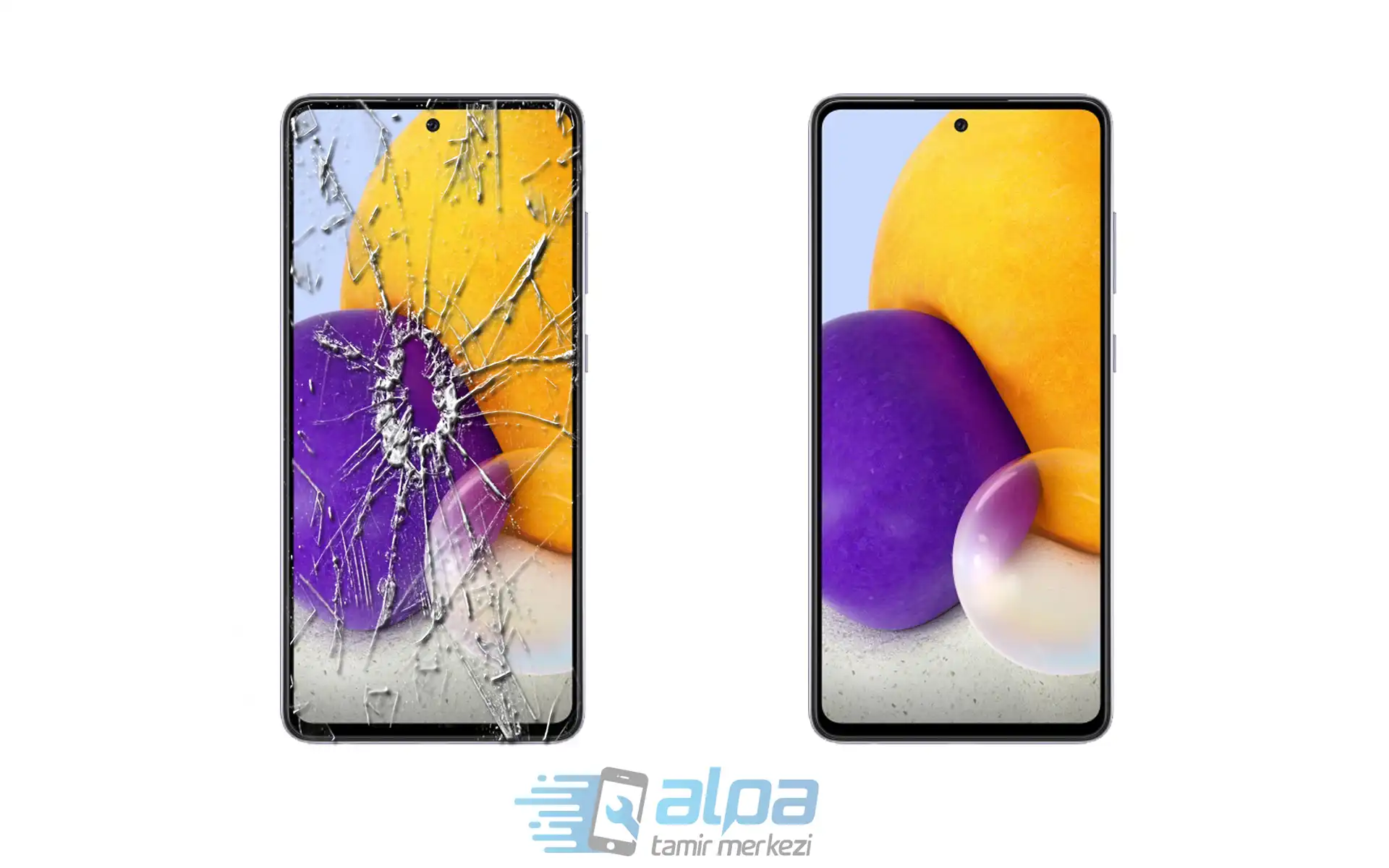 Samsung Galaxy A72 Ön Cam Değişimi 599 TL