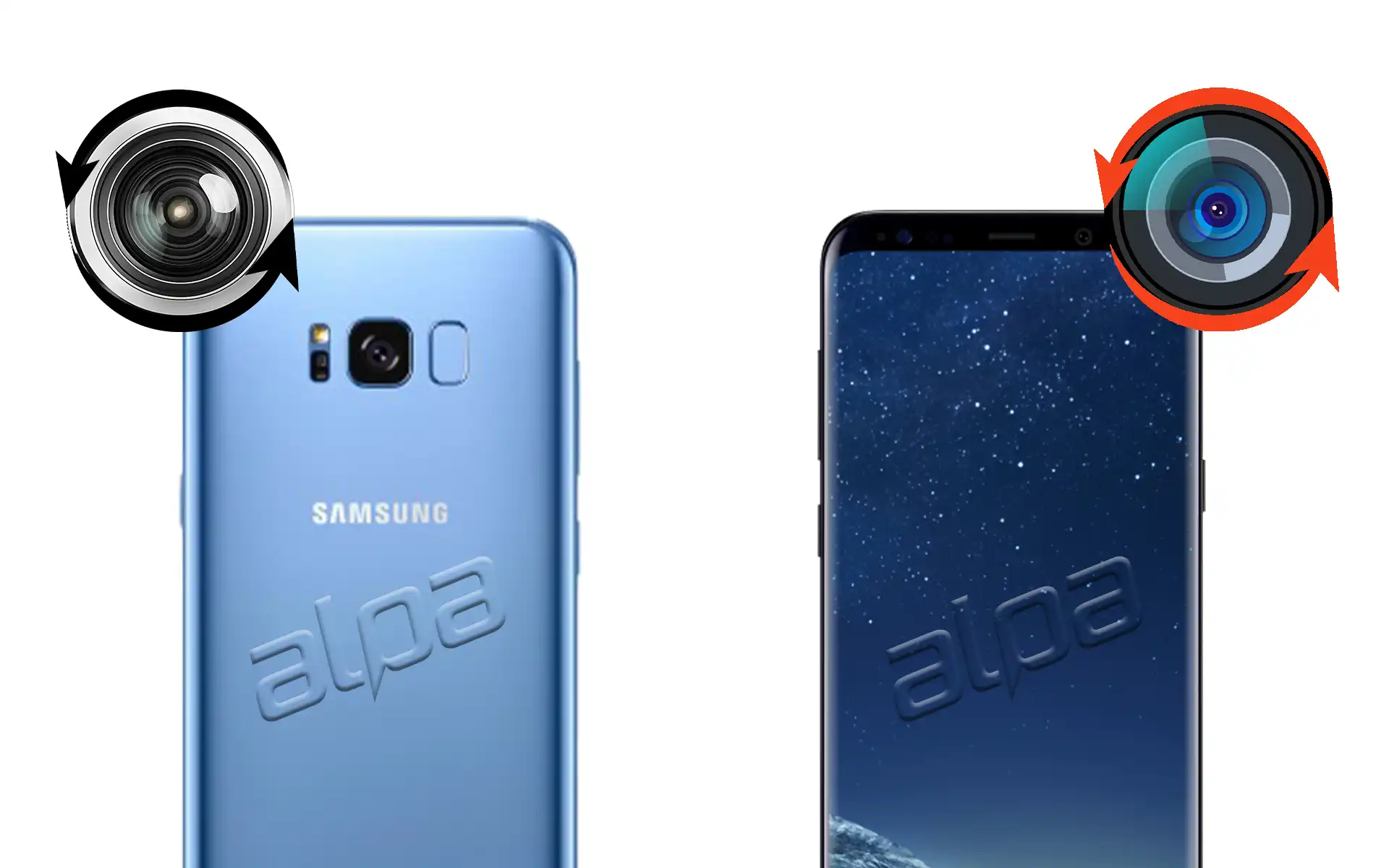 Samsung Galaxy S8 Plus Ön, Arka Kamera Değişimi Fiyatı