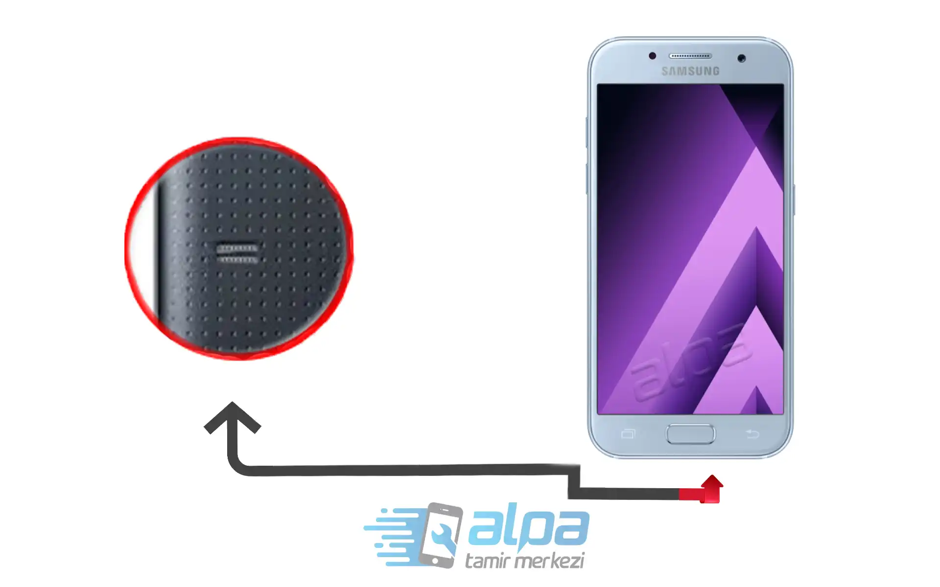 Samsung Galaxy A3 (2017) Hoparlör Değişimi Fiyatı