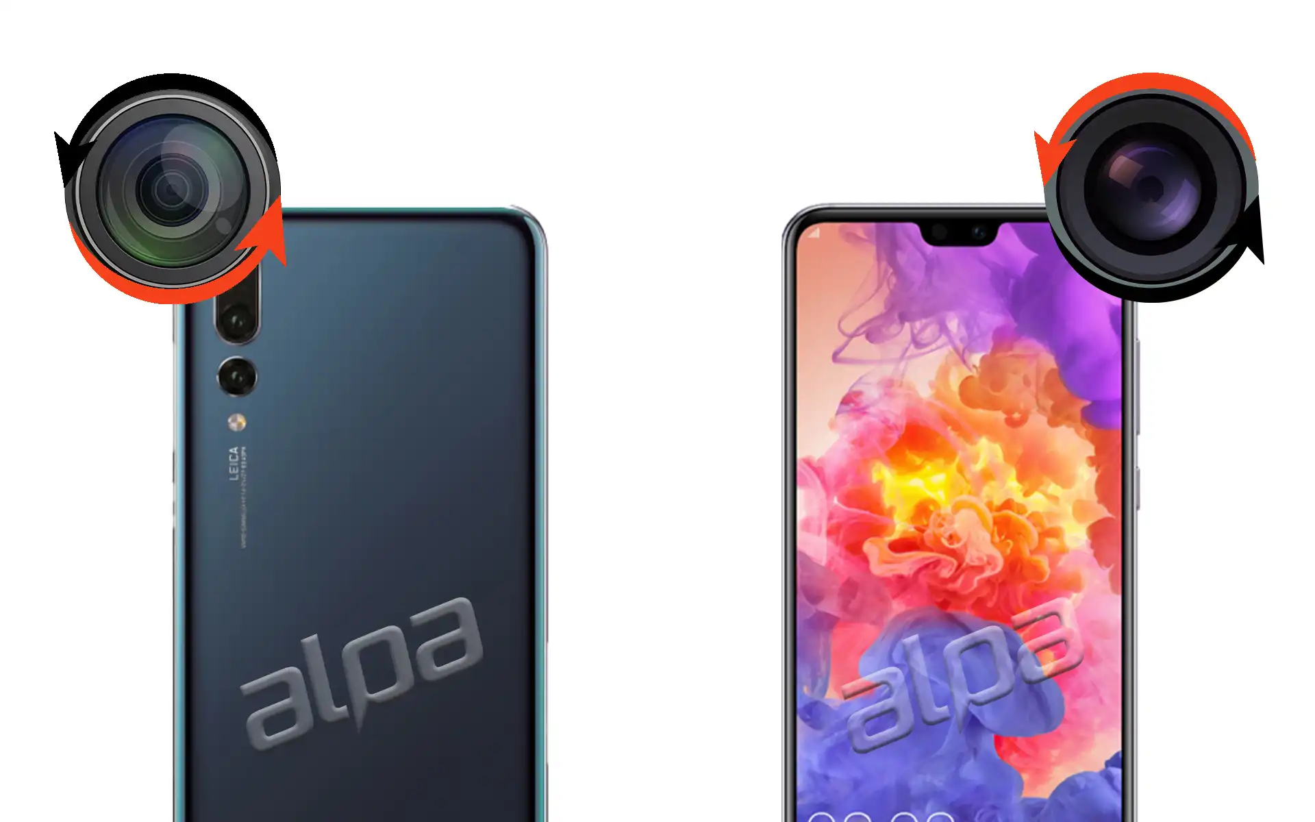 Huawei P20 Pro Ön, Arka Kamera Değişimi Fiyatı