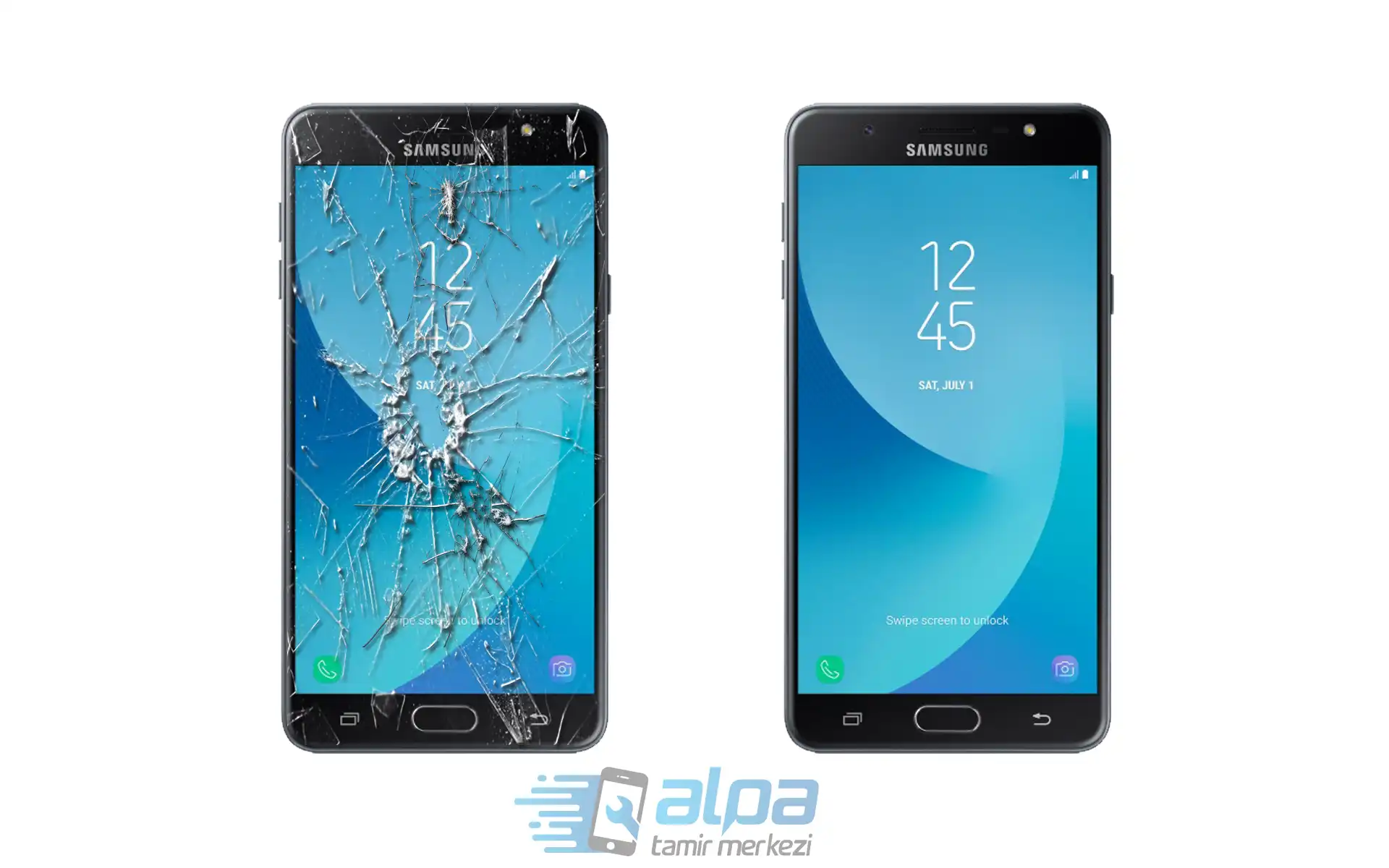 Samsung Galaxy J7 Max Ön Cam Değişimi 319 TL