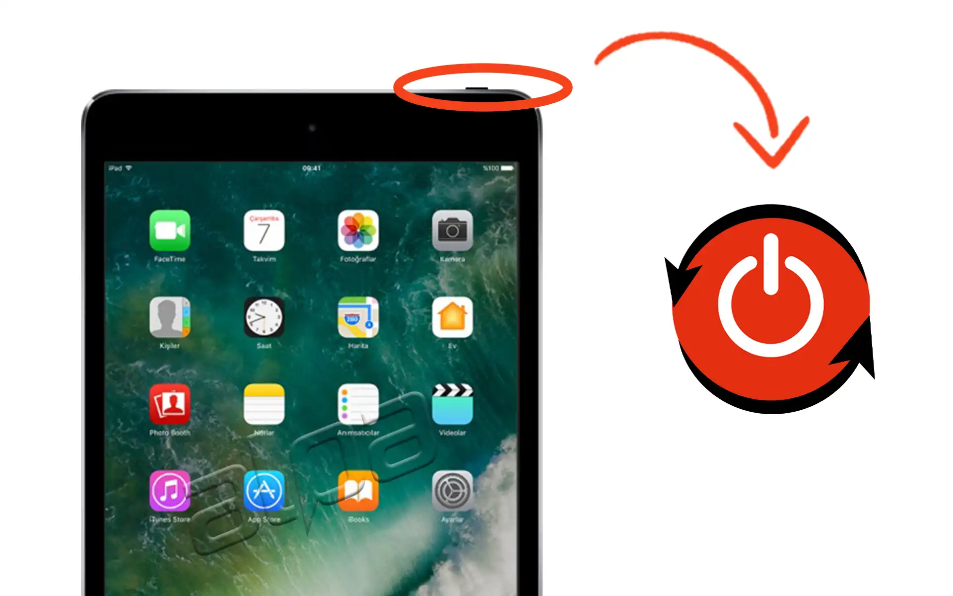 iPad mini 4 Açma Kapama Tuşu Değişimi Fiyatı