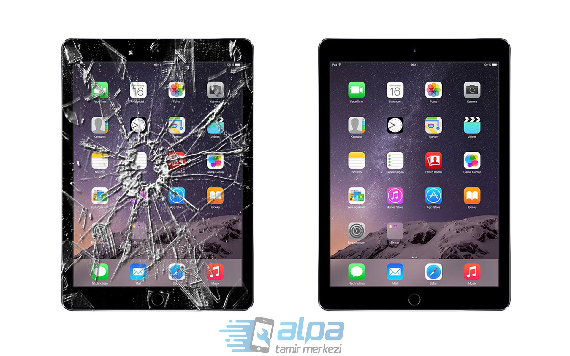 iPad Air 2 Ön Cam Değişimi Fiyatı