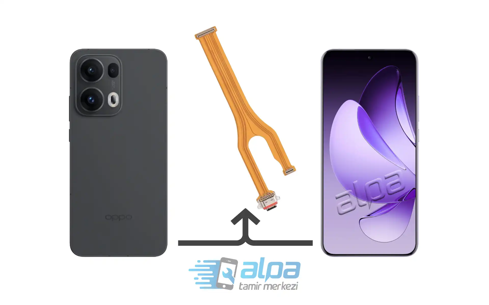 Oppo Reno 13 Pro 5G Şarj Soketi Değişimi Fiyatı