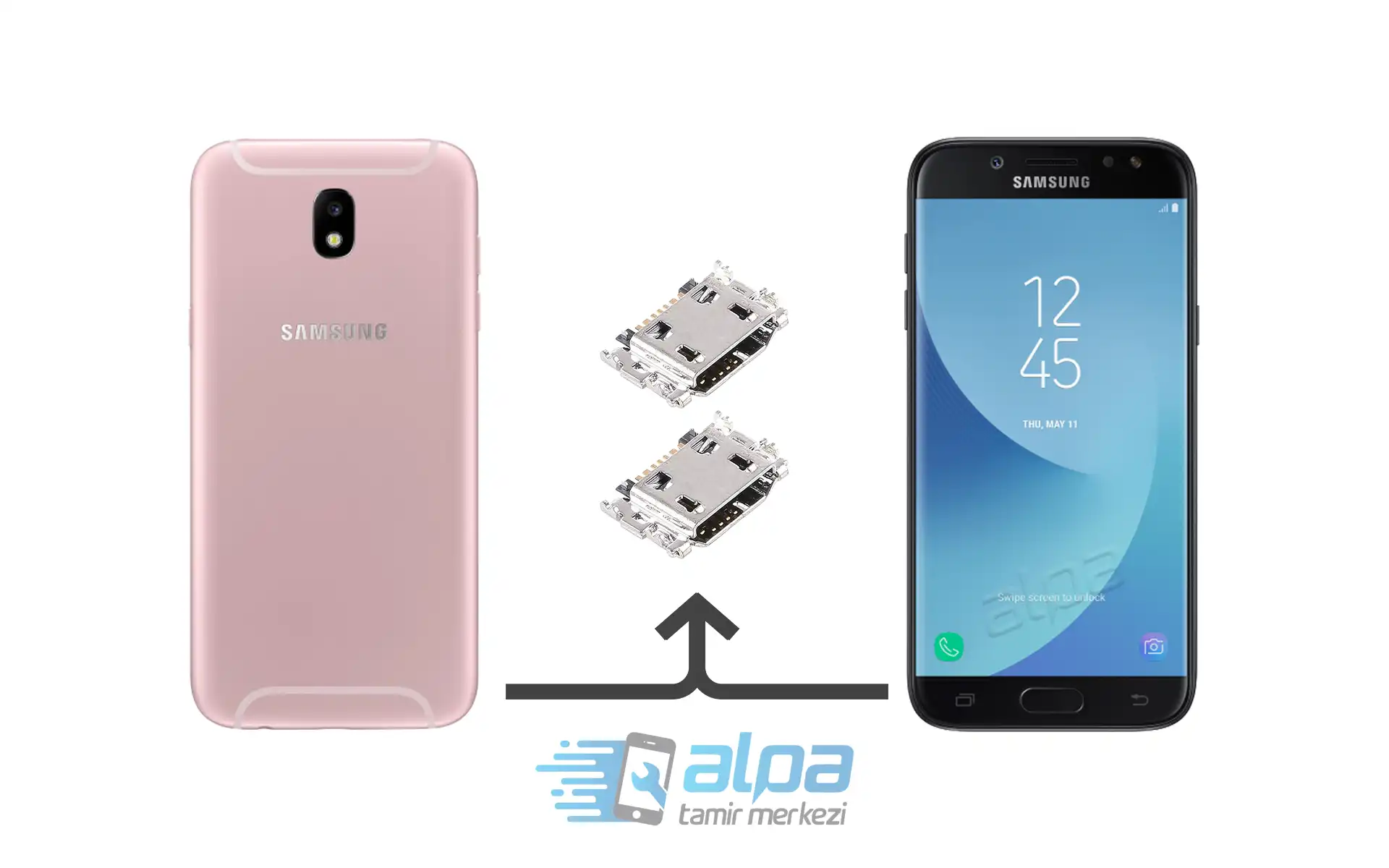 Samsung Galaxy J5 Pro Şarj Soketi Tamiri