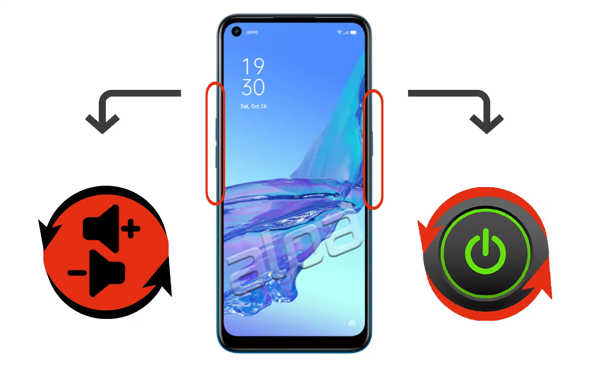 Oppo A11s Açma-Kapama, Ses Tuşu Tamiri Fiyatı