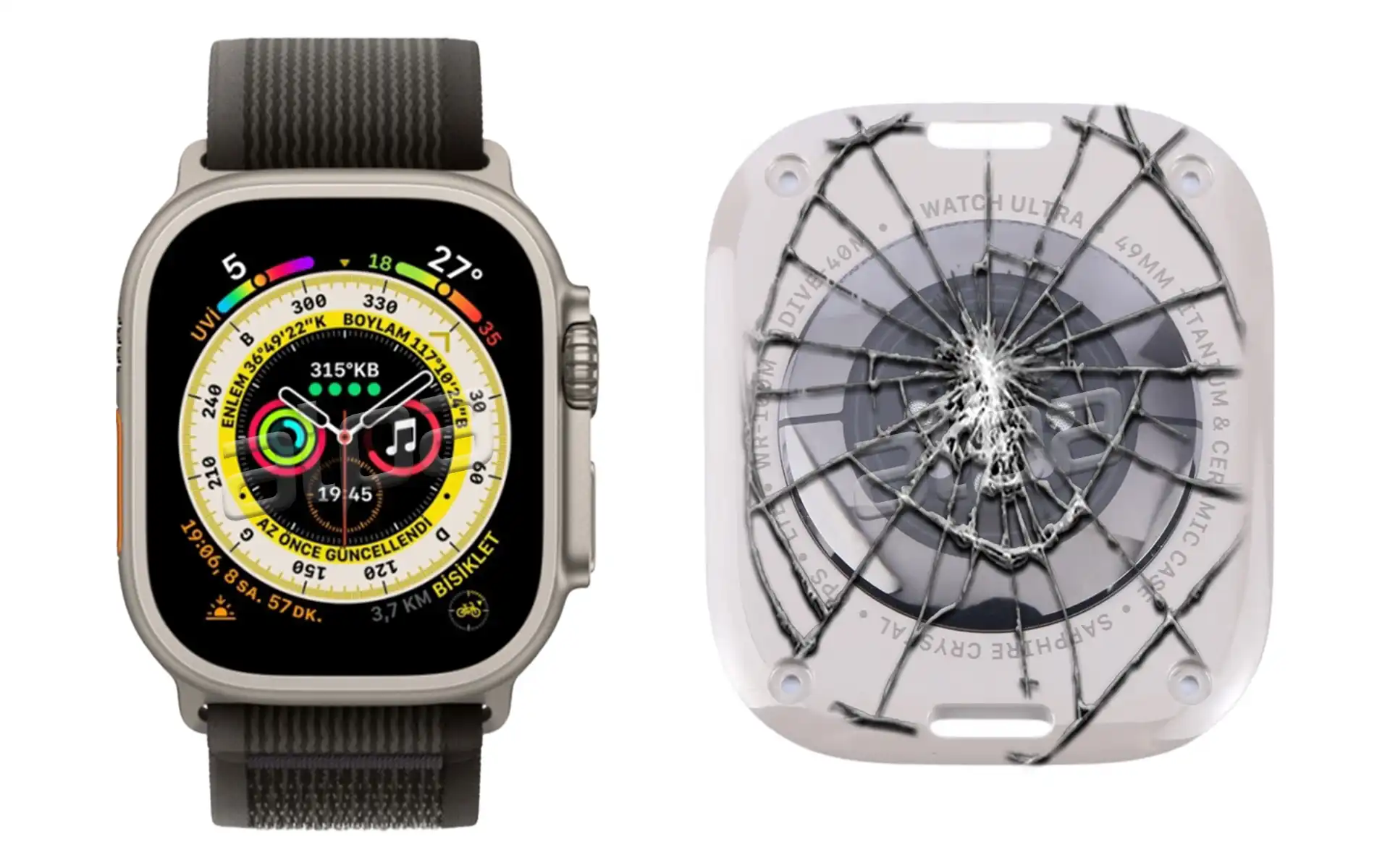 Apple Watch Ultra Arka Cam Değişimi Fiyatı