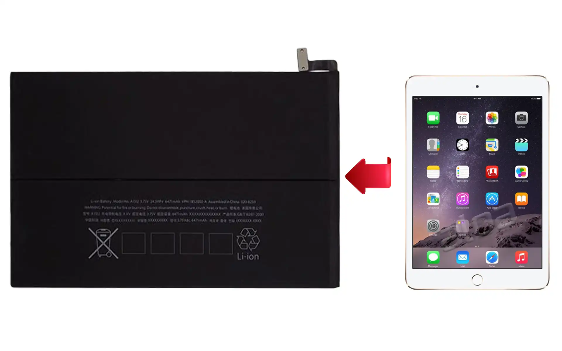 iPad mini 3 Batarya Değişimi Fiyatı