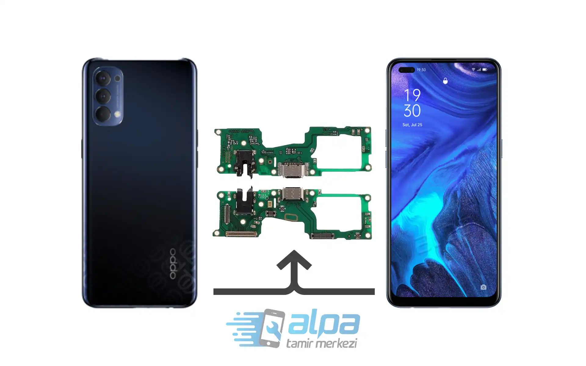 Oppo Reno 4 Şarj Soketi Değişimi Fiyatı
