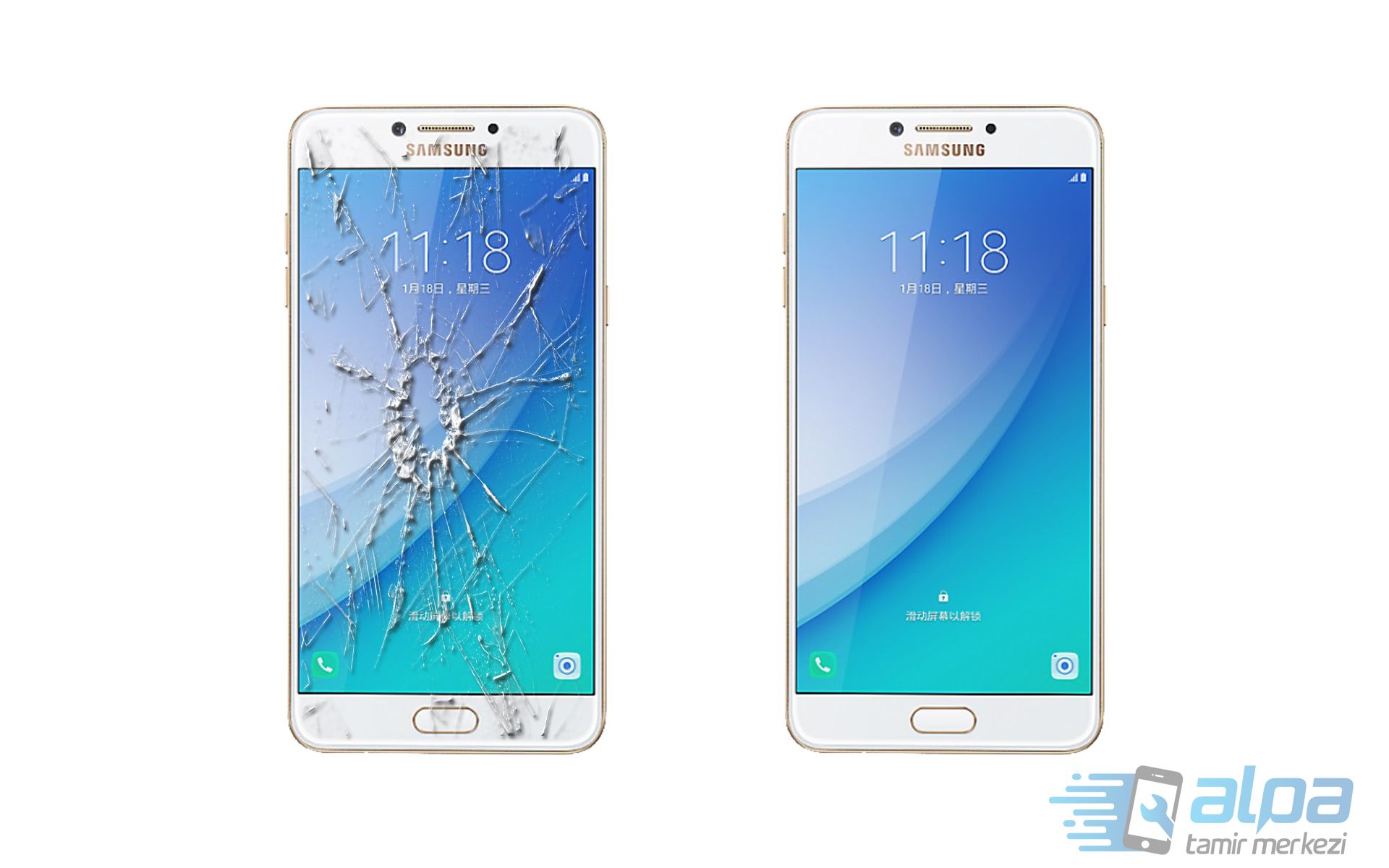 Samsung Galaxy C7 Pro Ön Cam Değişimi Fiyatı