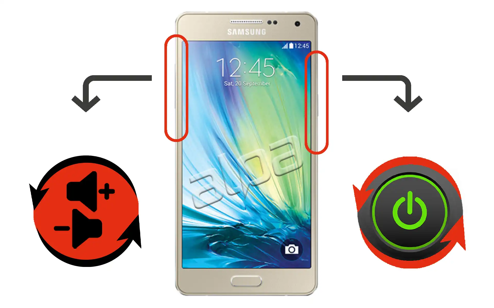 Samsung Galaxy A5 Açma-Kapama, Ses Tuşu Tamiri Fiyatı