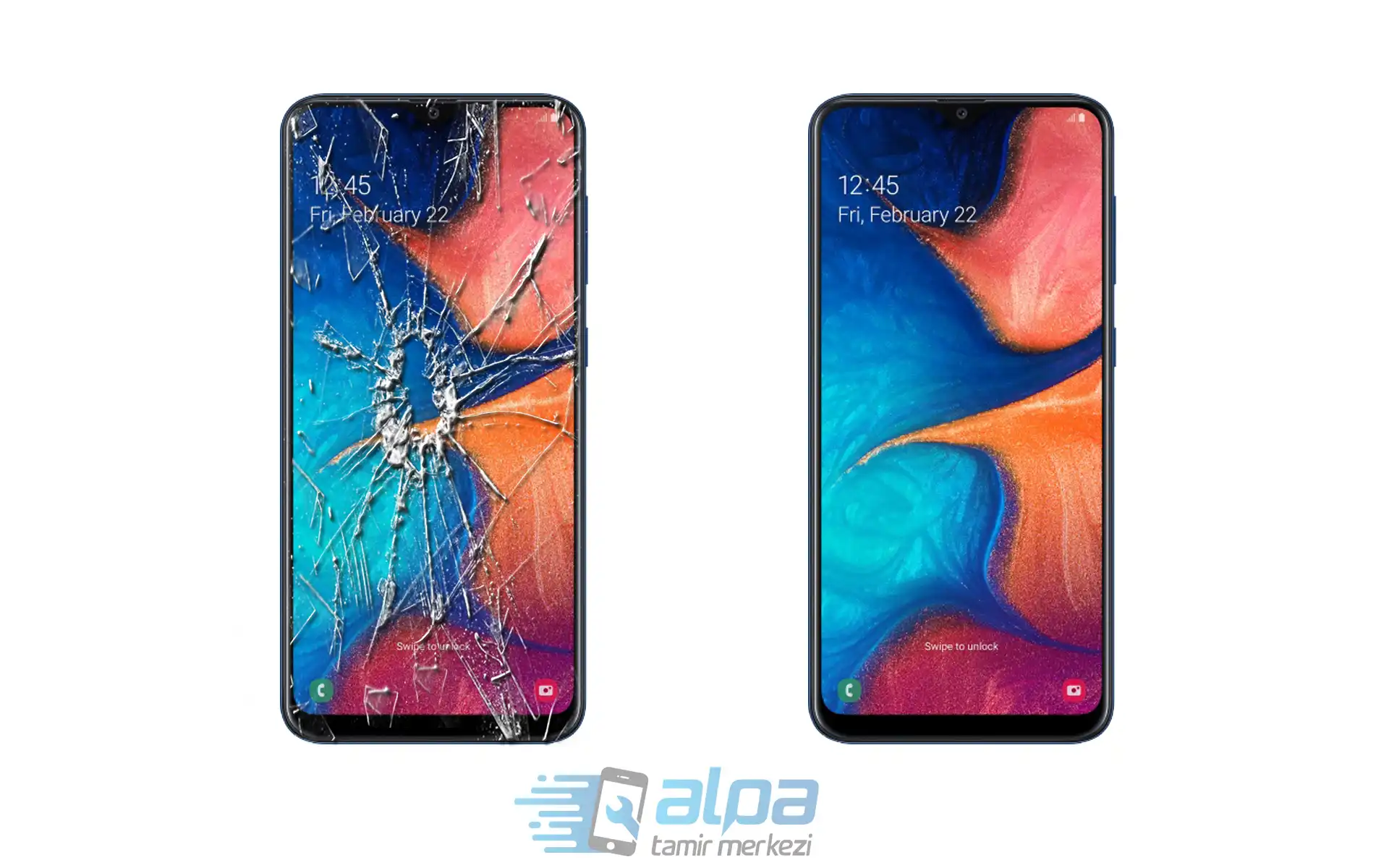 Samsung Galaxy A20 Ön Cam Değişimi Fiyatı 449 TL