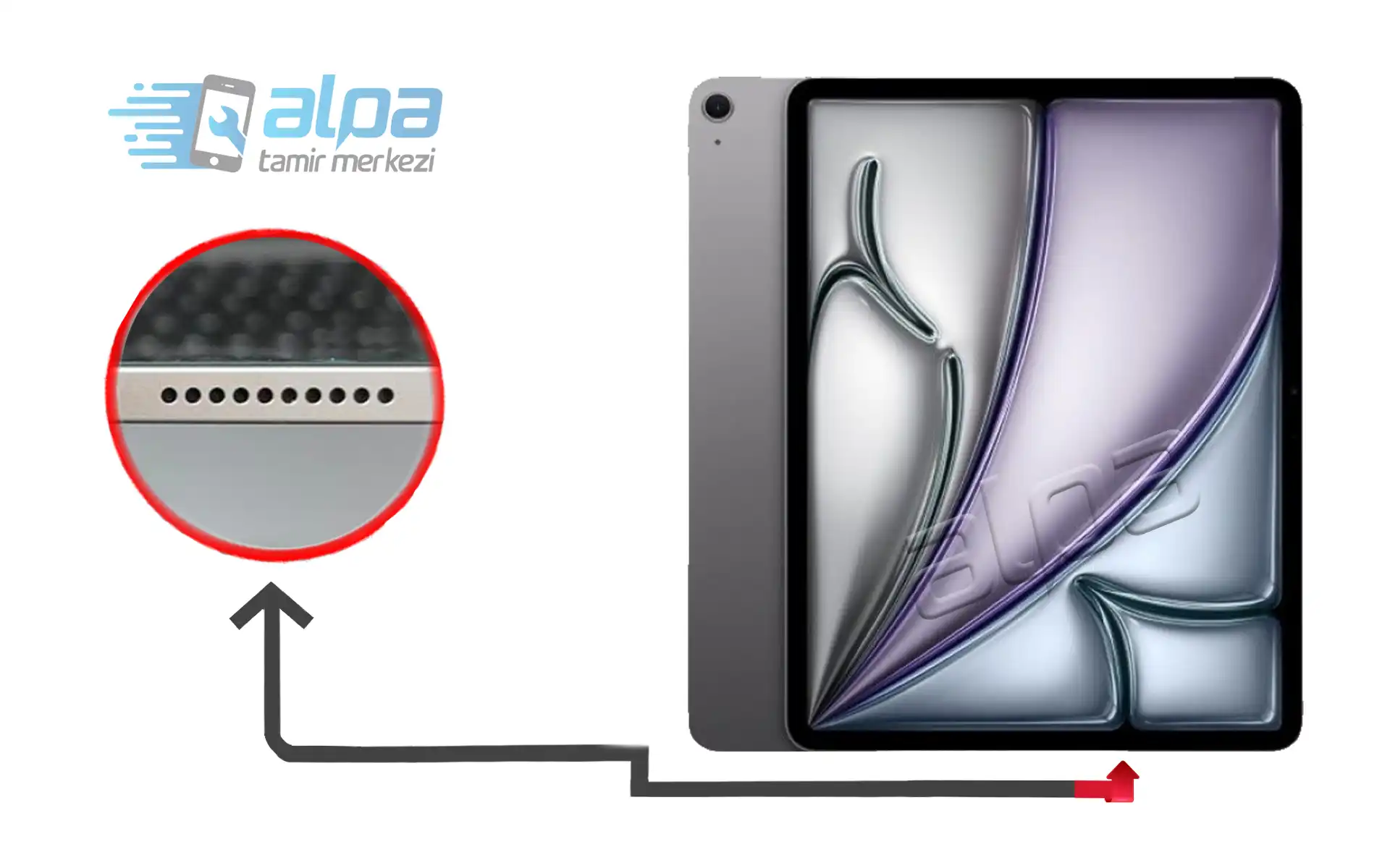 iPad Air 13 (2024) Hoparlör Değişimi Fiyatı
