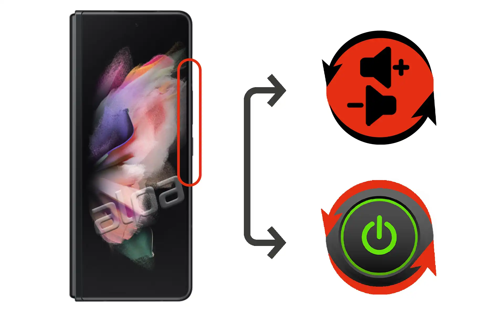 Samsung Galaxy Z Fold 3 Açma-Kapama, Ses Tuşu Tamiri Fiyatı