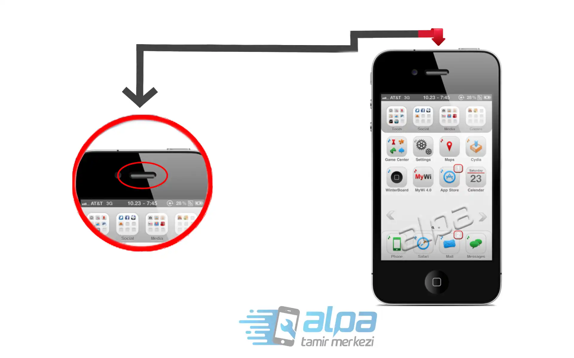 iPhone 4 Ahize Değişimi Fiyatı